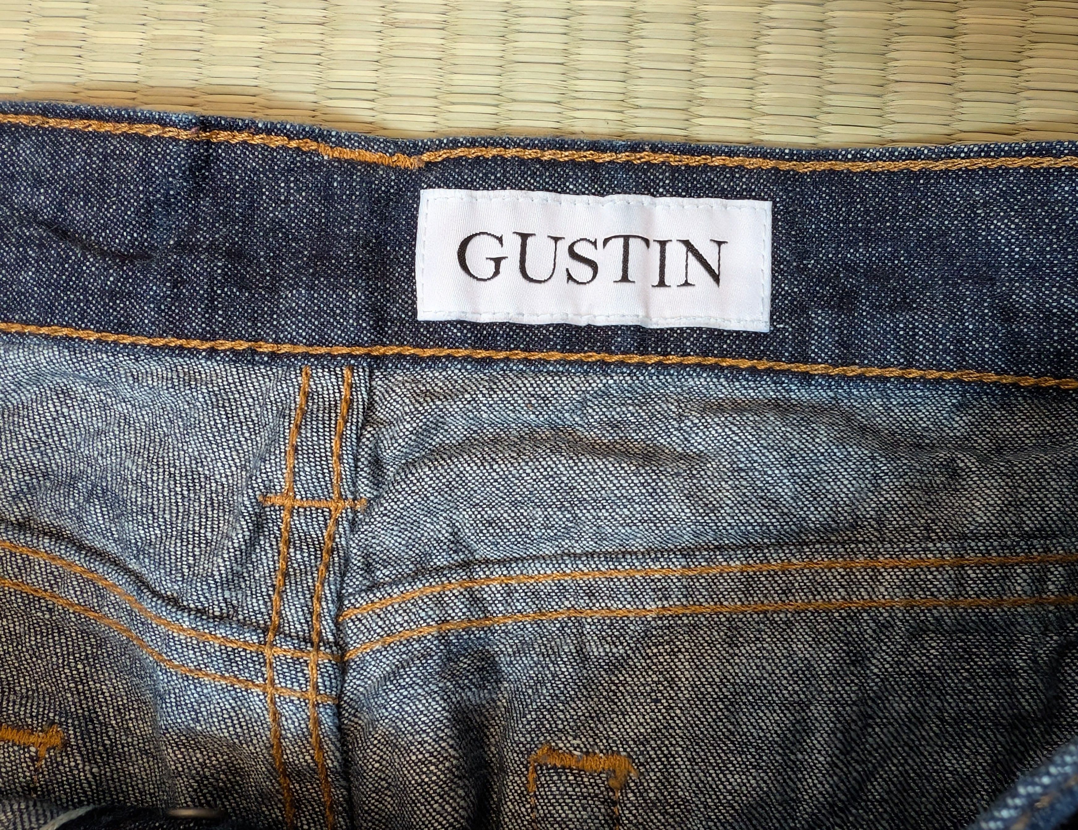 Gustin Gustin #37 Super Light Selvedge Denim Straight Leg Jeans Size US 35 - 6 Thumbnail
