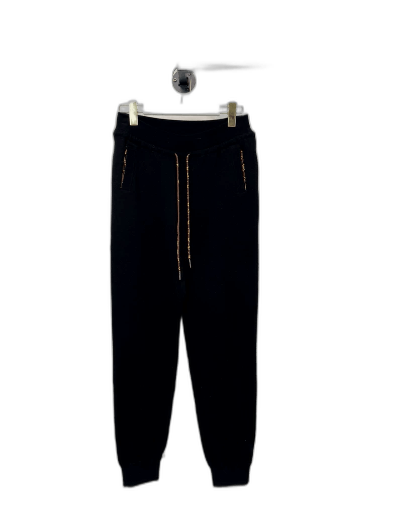 Louis Vuitton Louis Vuitton Women's Black Sweatpants- Size 28" / US 6 / IT 42 - 1 Thumbnail