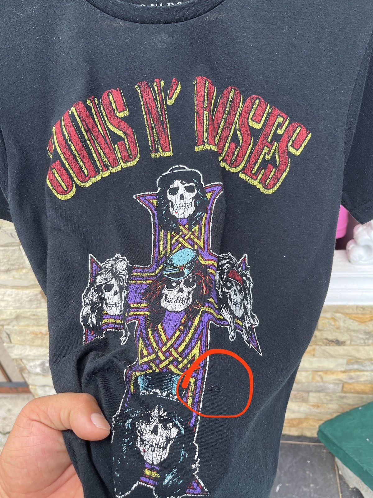 Band Tees × Guns N' Roses × Vintage Last Drop🔥Rare🔥Vintage Gun N Roses T-Shirt Size US M / EU 48-50 / 2 - 3 Thumbnail