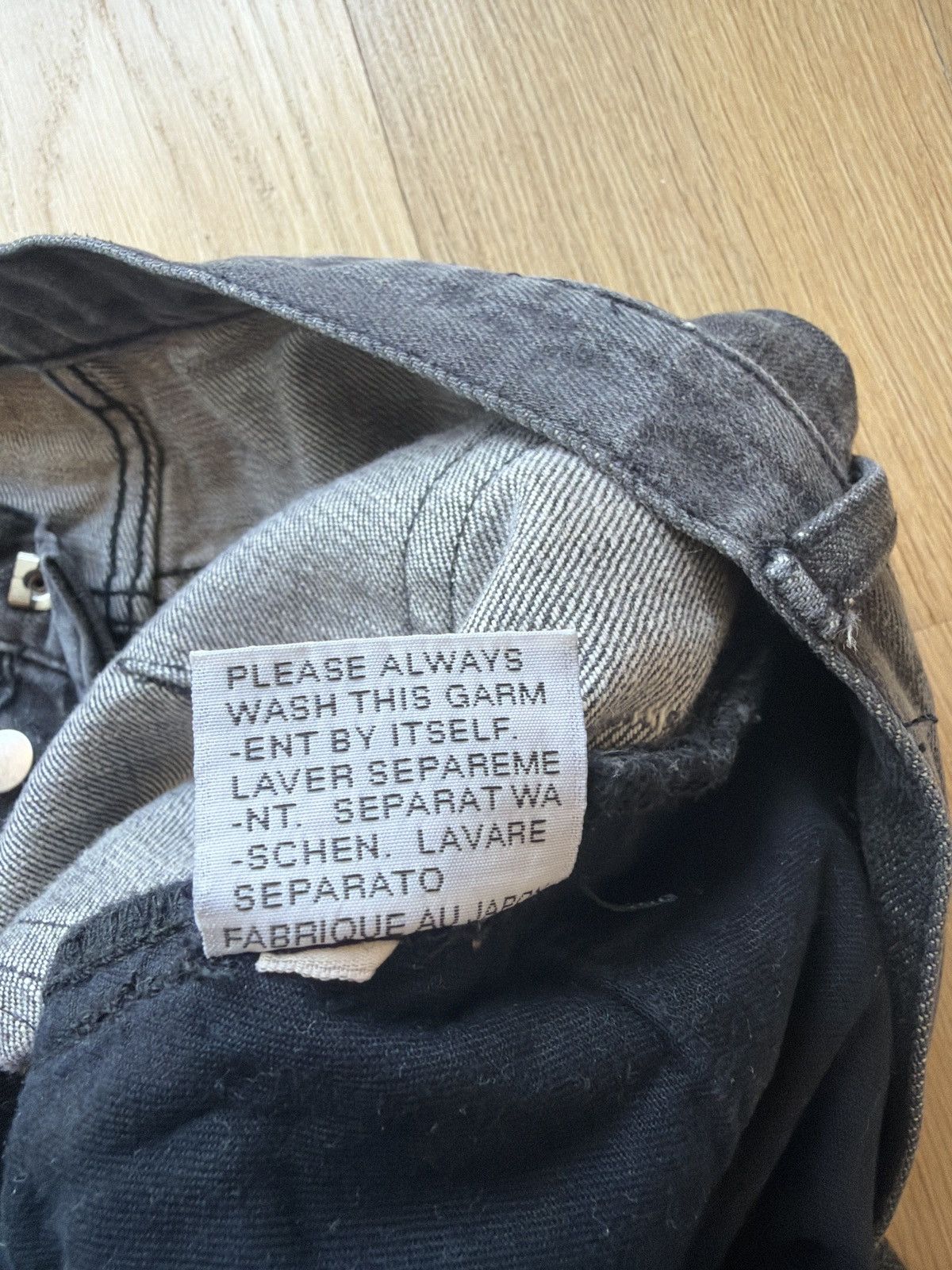 Dior Dior Homme Hedi Slimane era washed denim Size US 31 - 3 Thumbnail
