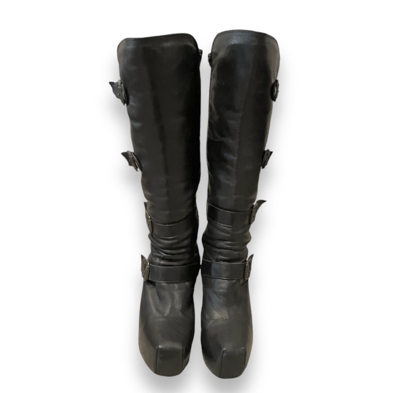 Buffalo London × Vintage 90s Outstanding Buffalo London Vintage Mega Platforms Size US 7.5 / IT 37.5 - 4 Thumbnail