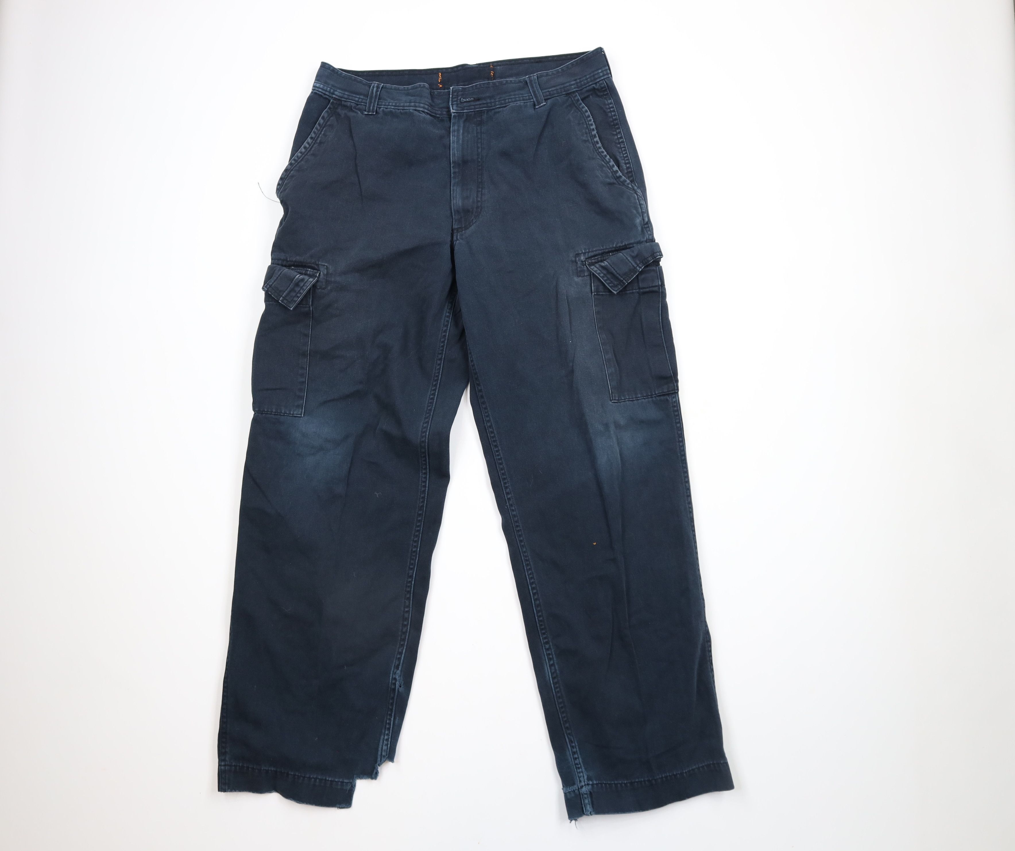 Vintage Vintage Streetwear Wide Leg Skateboard Cargo Pants AS IS Size US 34 / EU 50 - 1 Thumbnail