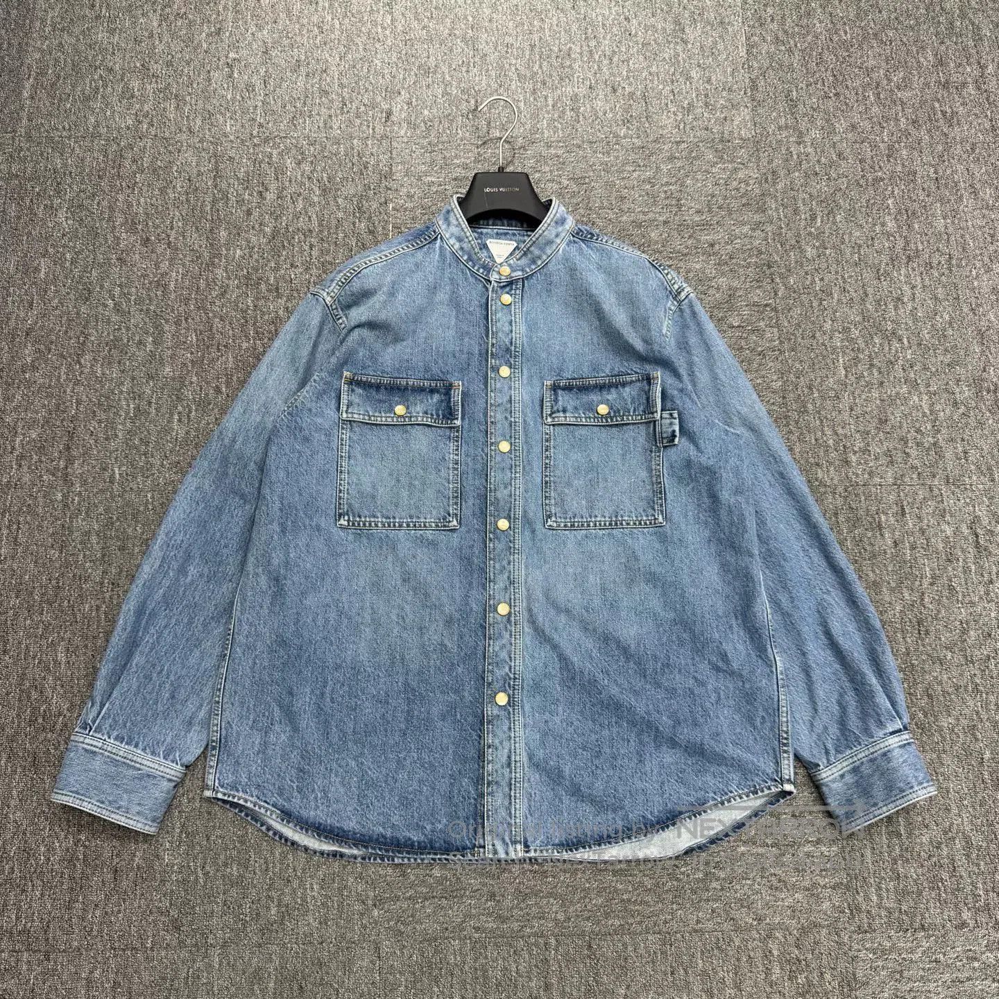 Bottega Veneta Bottega Veneta Washed Distressed Denim Jacket. Size US S / EU 44-46 / 1 - 1 Thumbnail