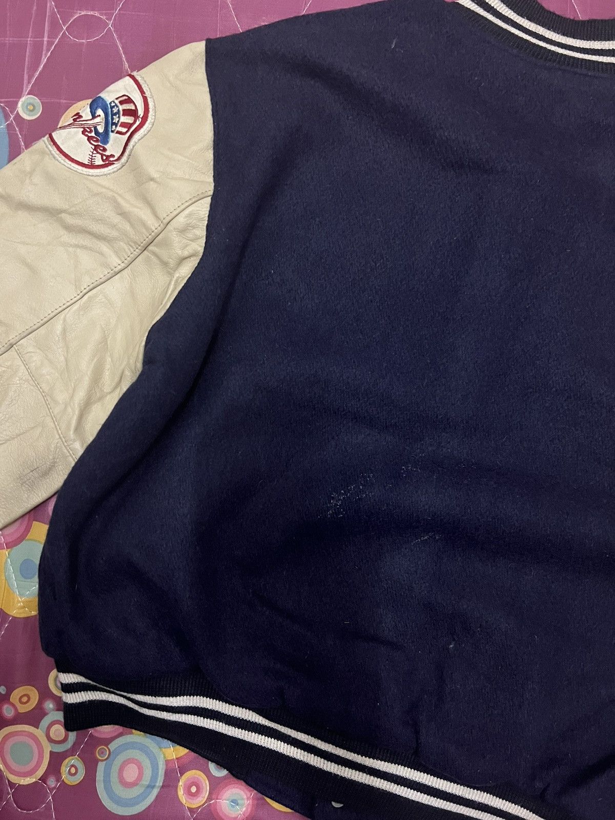 New York Yankees Vintage New York Yankees Old School Varsity Jacket Size US M / EU 48-50 / 2 - 18 Thumbnail