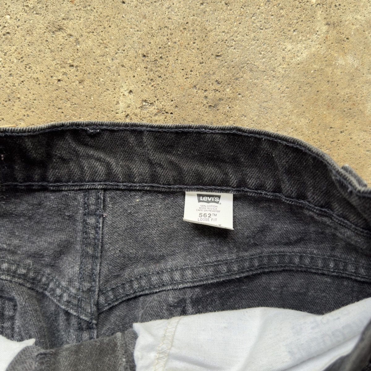 Levi's 90s Levi's 562 Faded Loose Baggy Skater Jeans ERD Grunge Size US 29 - 4 Thumbnail