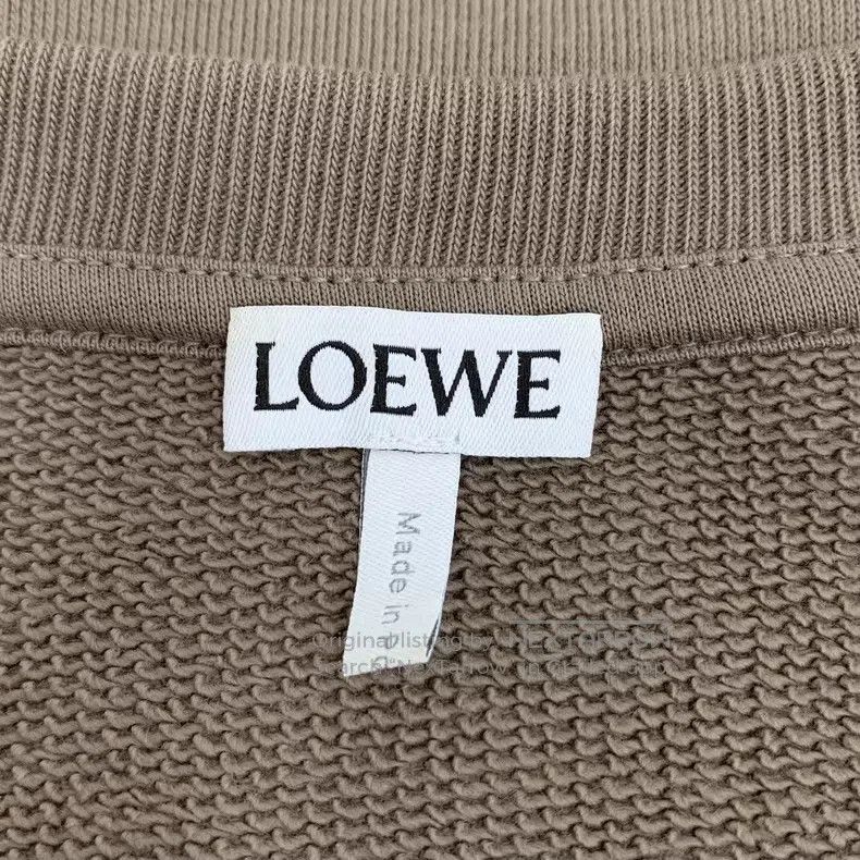 Loewe Loewe Caramel Logo Embroidered Cotton Crew Neck Long Sleev Size M / US 6-8 / IT 42-44 - 5 Thumbnail