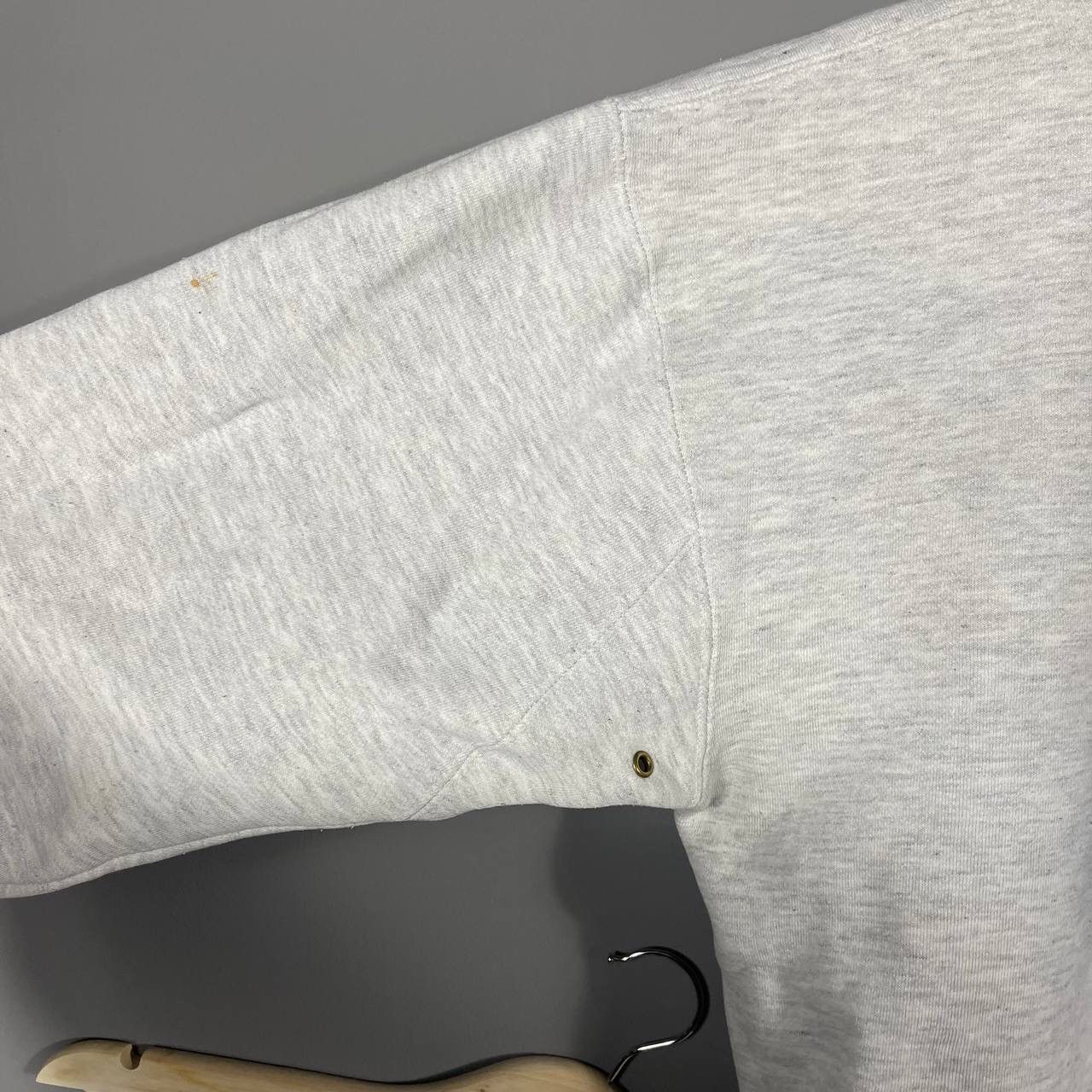 Timberland × Vintage Timberland Weathergear Heather Grey Graphic Sweatshirt Size US L / EU 52-54 / 3 - 6 Thumbnail