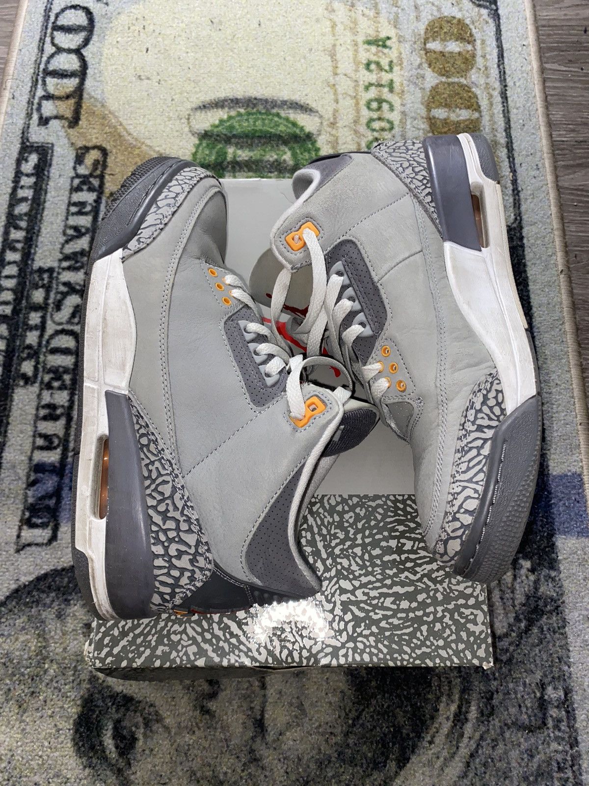 Designer × Jordan Brand Jordan 3 Retro Cool Grey (2021) Size US 8.5 / EU 41-42 - 1 Thumbnail