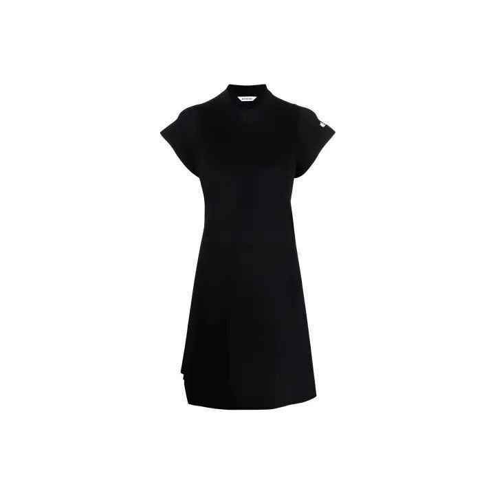 Other Balenciaga Short Sleeve Turtleneck Dress 0079-2507 Size XS / US 0-2 / IT 36-38 - 1 Thumbnail