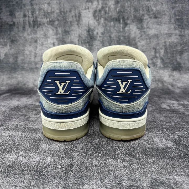 Other Louis Vuitton Blue Trainer Sneakers for Men -2508 Size US 8 / EU 41 - 3 Thumbnail