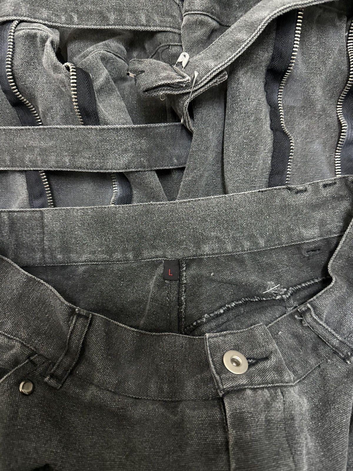 Sex Pot ReVeNGe ☠️ Sex Pot Revenge Distressed Bondage Punk Jorts Size US 30 / EU 46 - 12 Thumbnail
