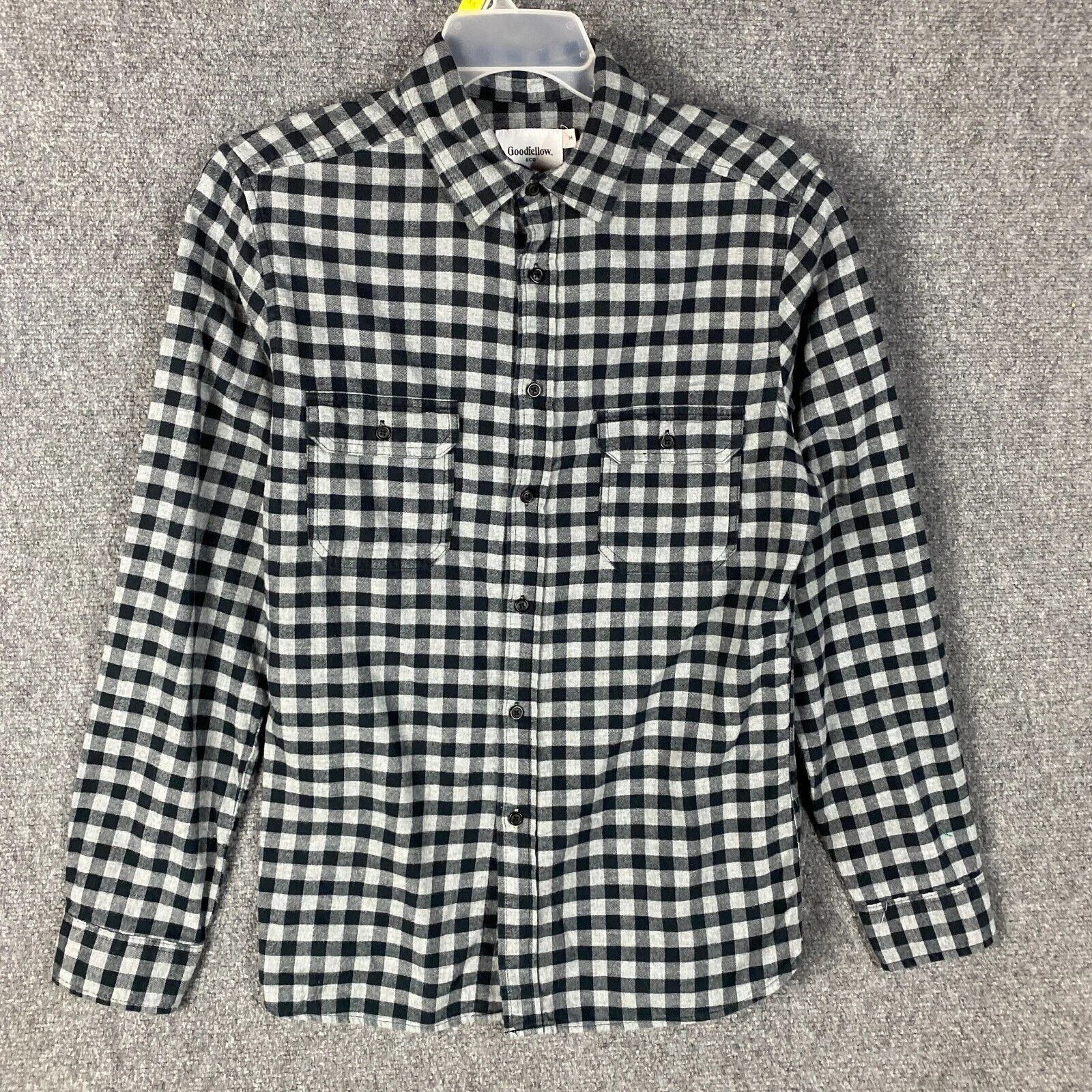 Other Goodfellow Flannel Men's Medium Standard 100% Cotton M Size US M / EU 48-50 / 2 - 1 Thumbnail