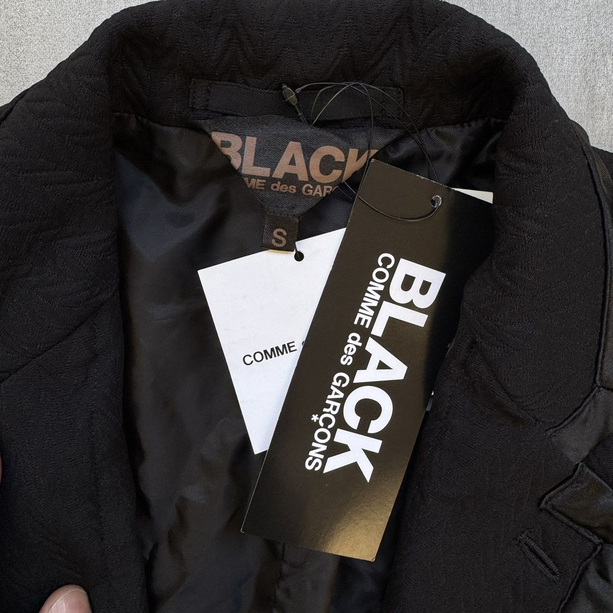 Comme des Garcons Black Comme des Garçons BLACK Blazer Black Size S / US 4 / IT 40 - 4 Thumbnail