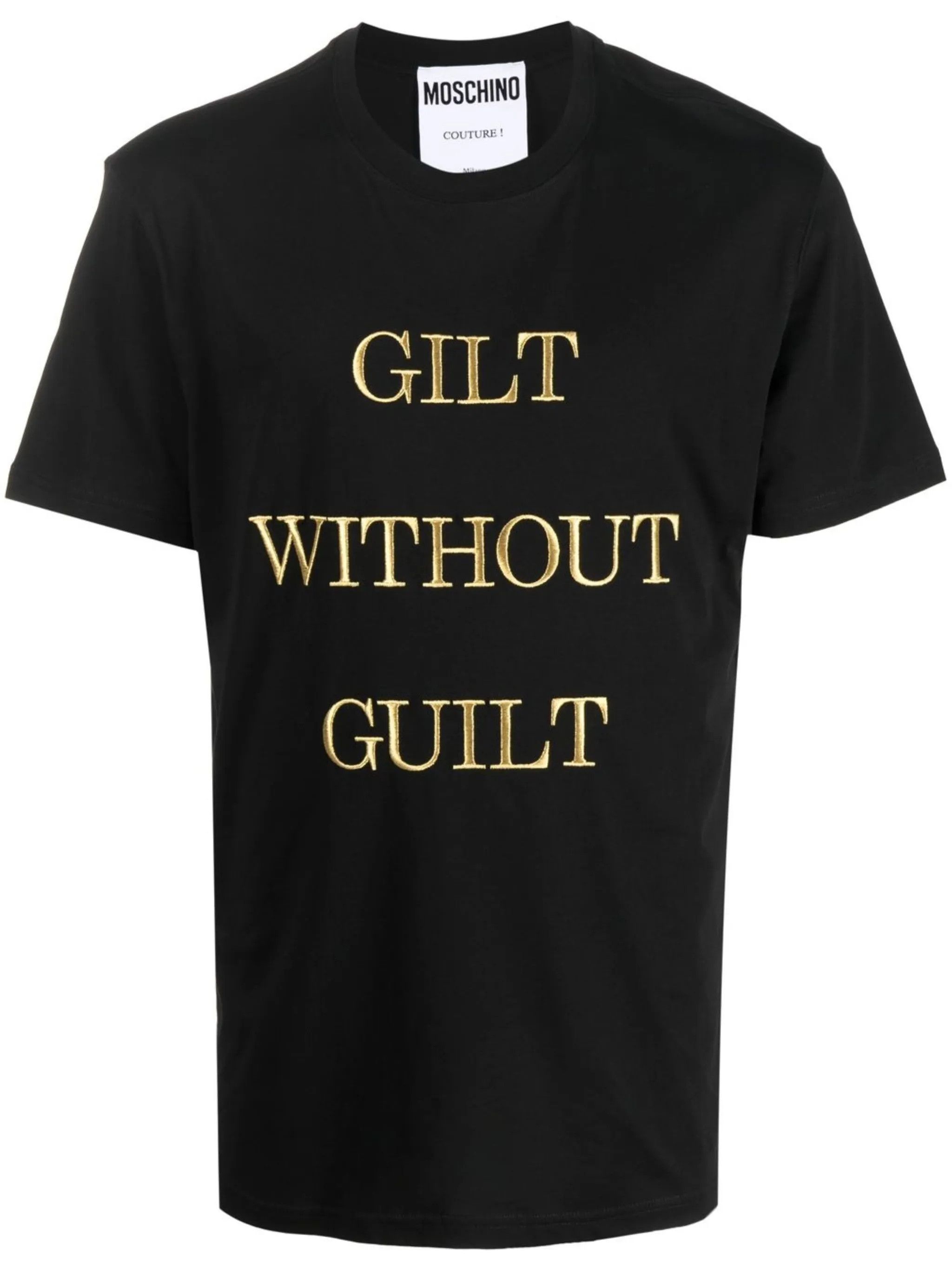 Moschino o1y0225 T-Shirt in Black Size US XS / EU 42 / 0 - 1 Thumbnail