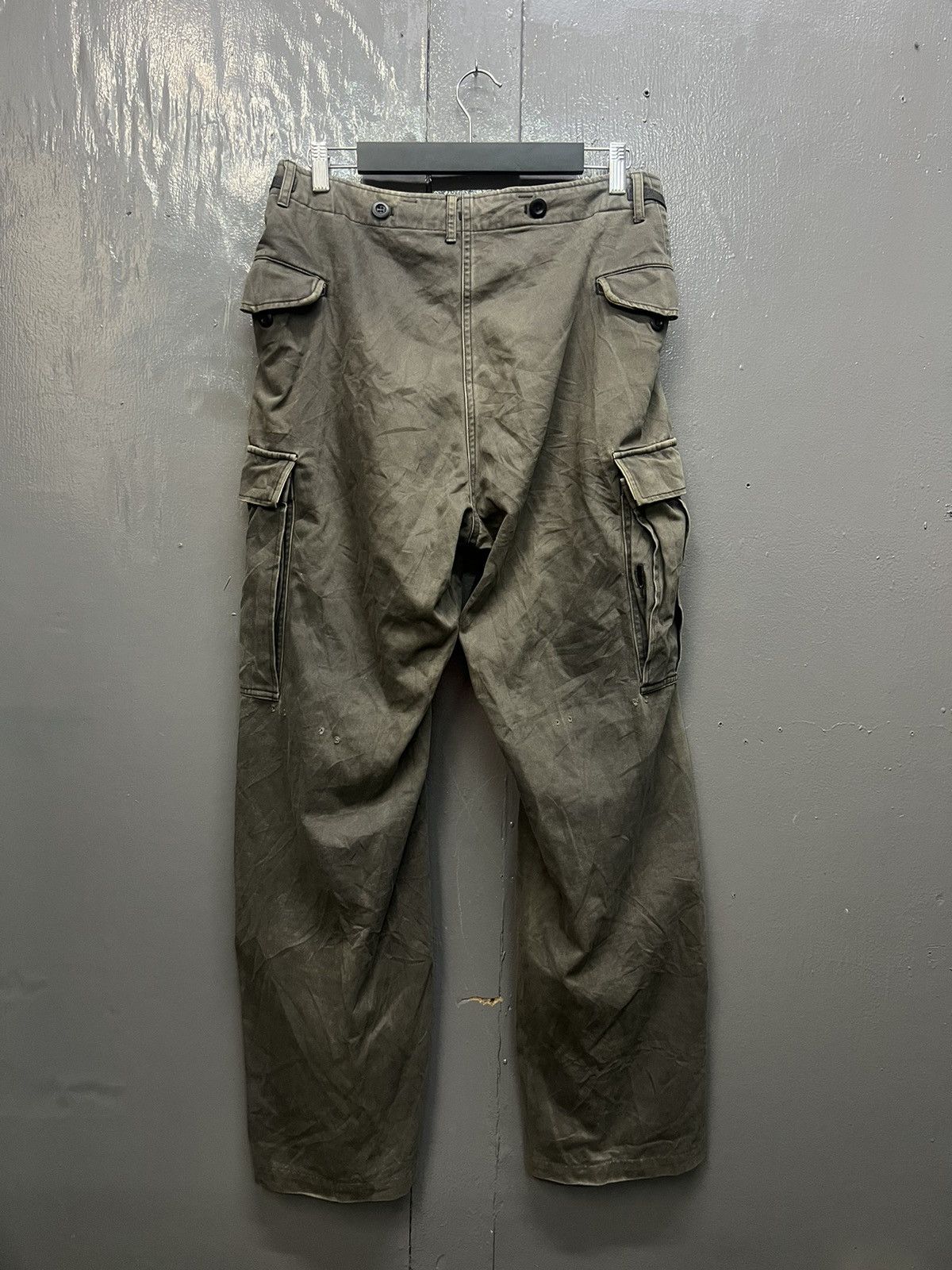 Maison MIHARA YASUHIRO 🔥MIHARAYASUHIRO RECONSTRUCT BONDAGE CARGO PANTS SIZE 32 Size US 32 / EU 48 - 7 Thumbnail