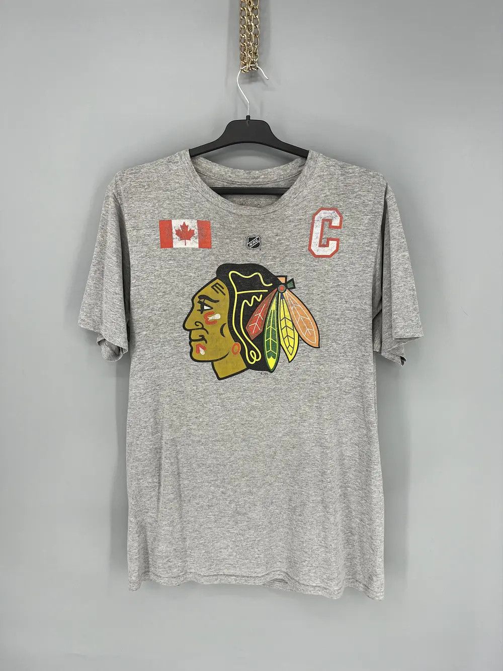 Other Vintage Reebok NHL Indian T-shirt Grey Size XL Size US L / EU 52-54 / 3 - 1 Thumbnail