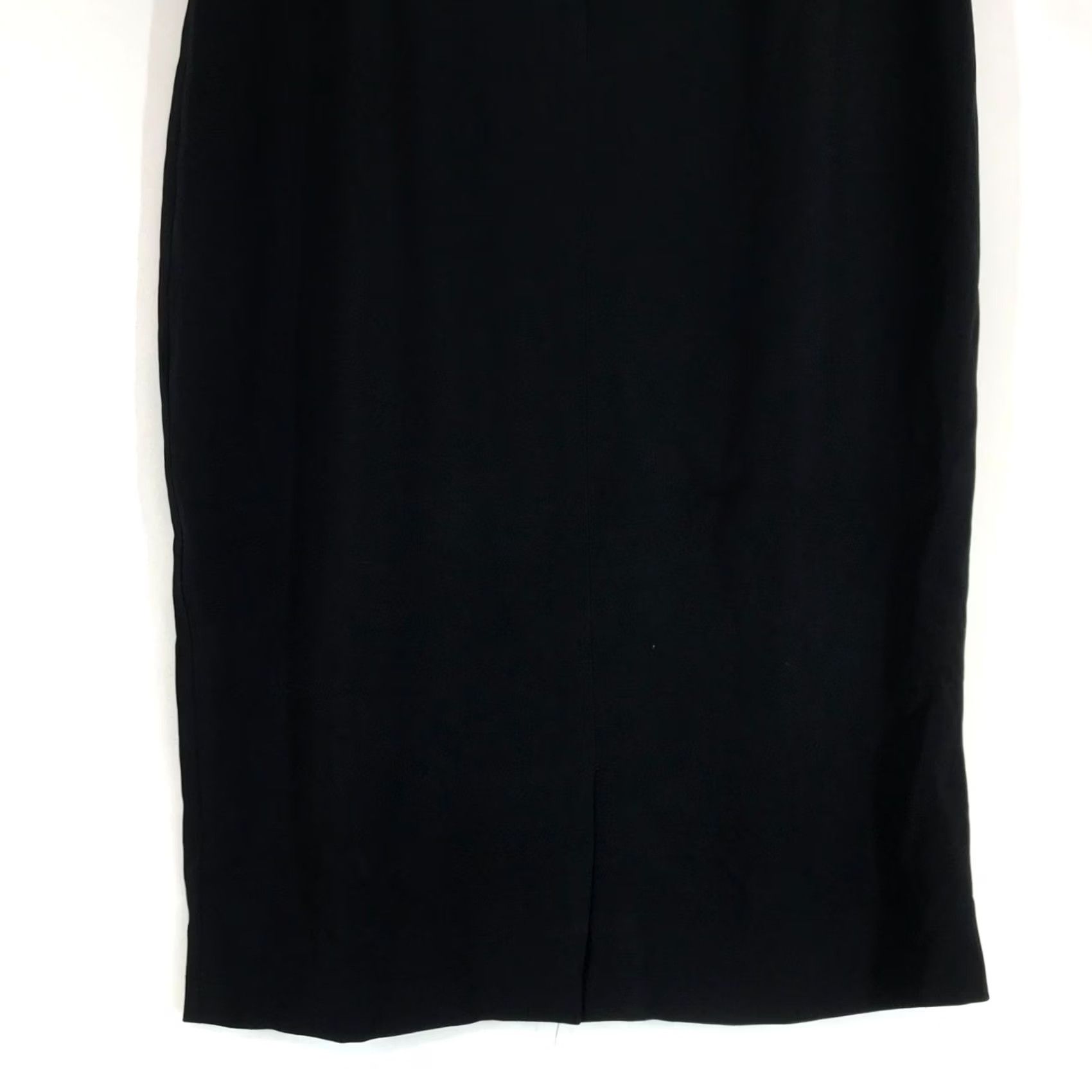 Vintage A.L.C. Skirt Women 0 Black Sequin Visco se Lined Midi Pencil Sequin Accent Size 25" / US 0 / IT 36 - 6 Thumbnail