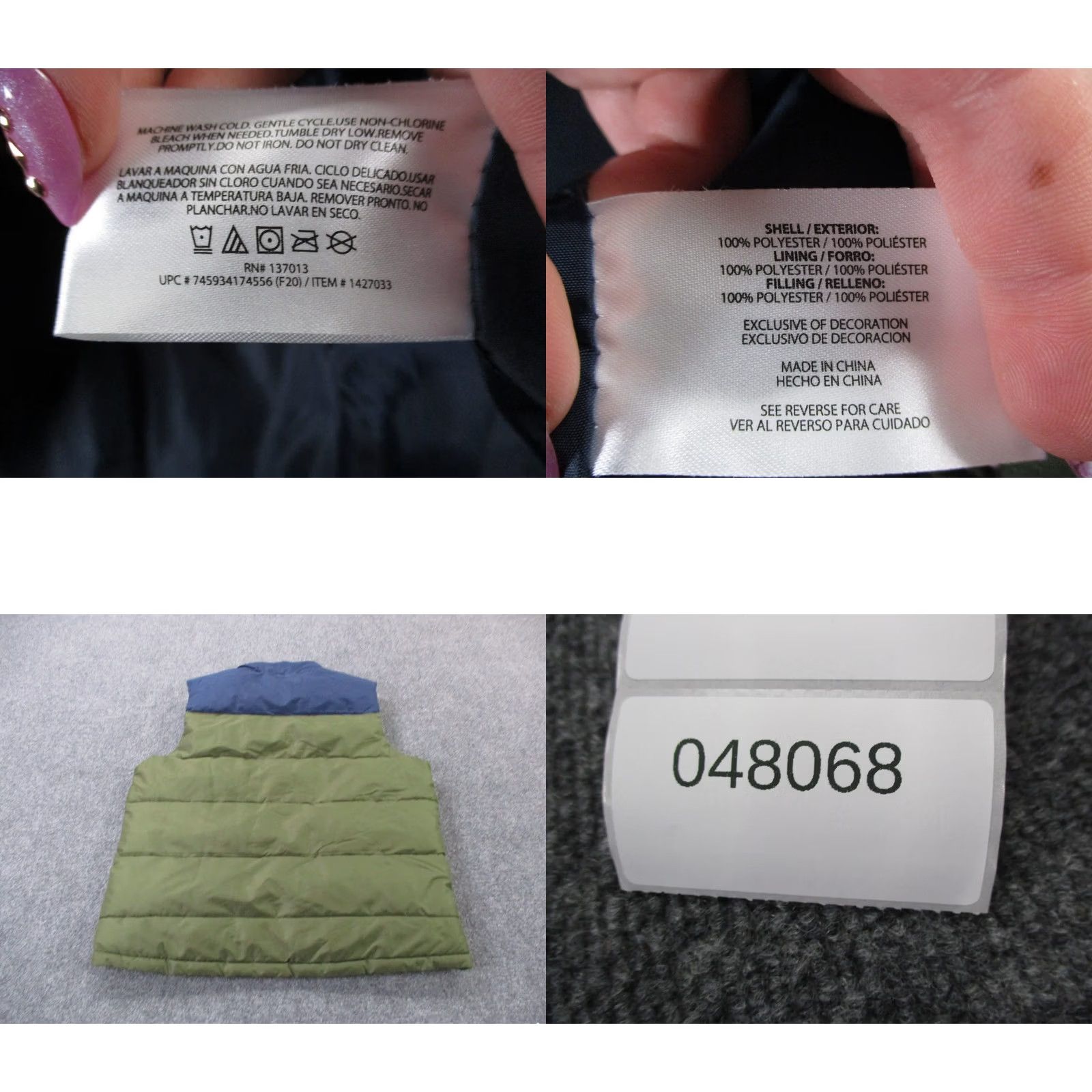 Orvis Orvis Vest Jacket Mens L Green Quilted Puffer Outdoors Hiking Hunting Fishing Size US L / EU 52-54 / 3 - 8 Thumbnail