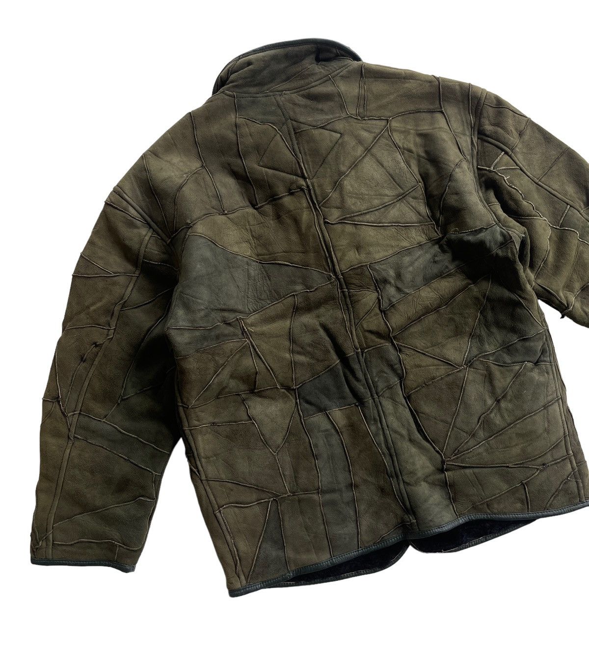 Hai Sporting Gear ISSEY MIYAKE SUEDE LEATHER SHERLING JACKET Size US M / EU 48-50 / 2 - 5 Thumbnail