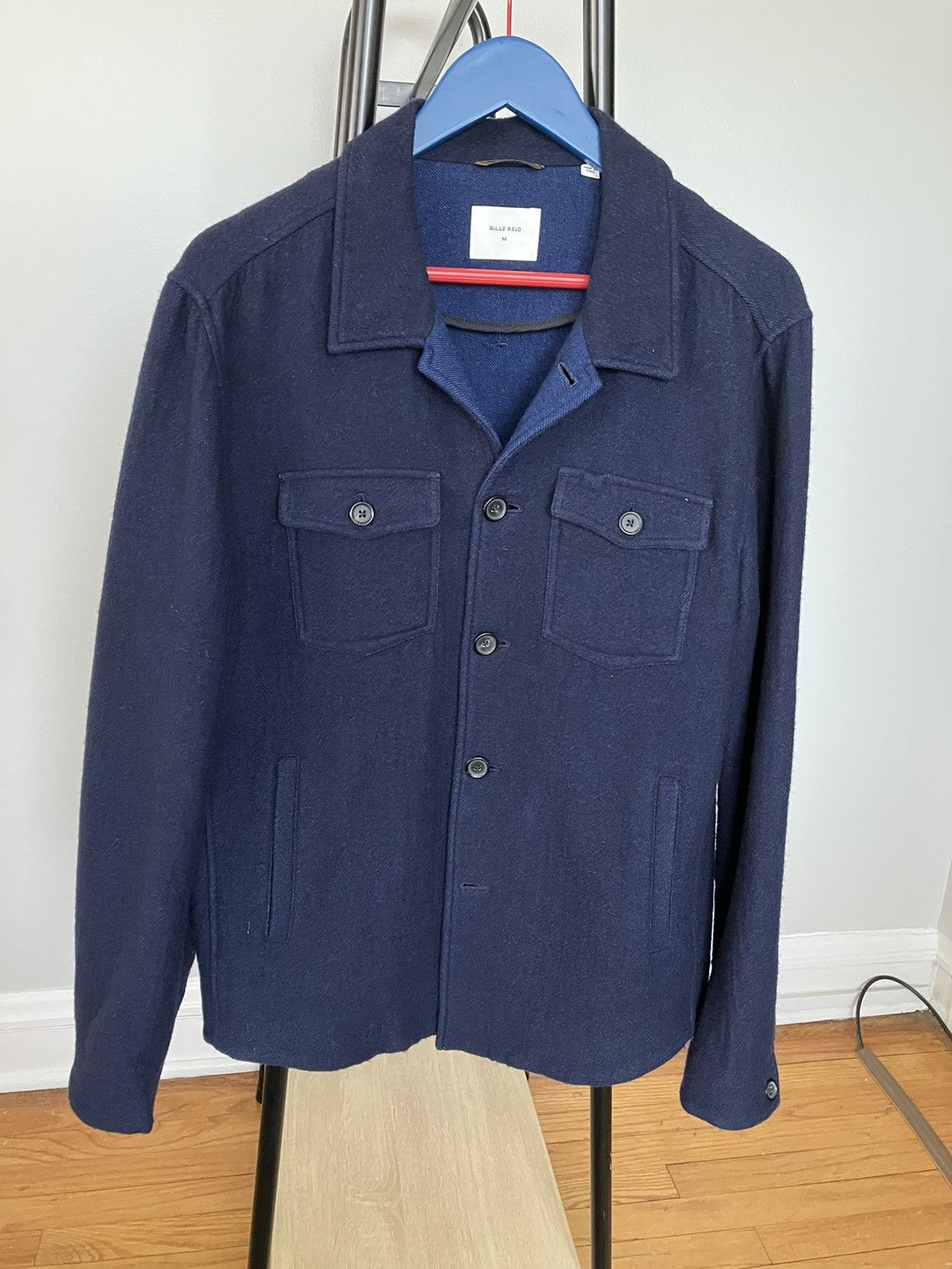 Billy Reid Wool Overshirt Size US M / EU 48-50 / 2 - 1 Thumbnail