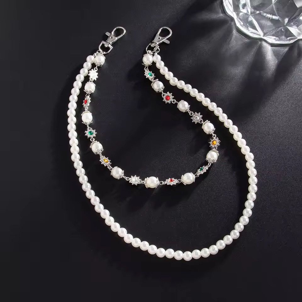 Jewelry Double Layer Wallet chain Size ONE SIZE - 6 Thumbnail