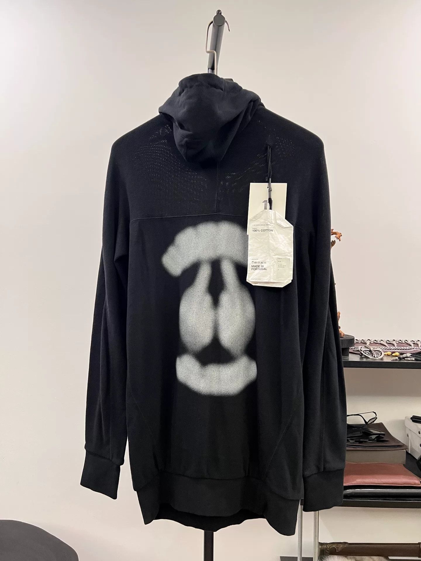 11 By Boris Bidjan Saberi Boris Bidjan Saberi 11by bbs Mesh Print Hoodie Size US S / EU 44-46 / 1 - 1 Thumbnail