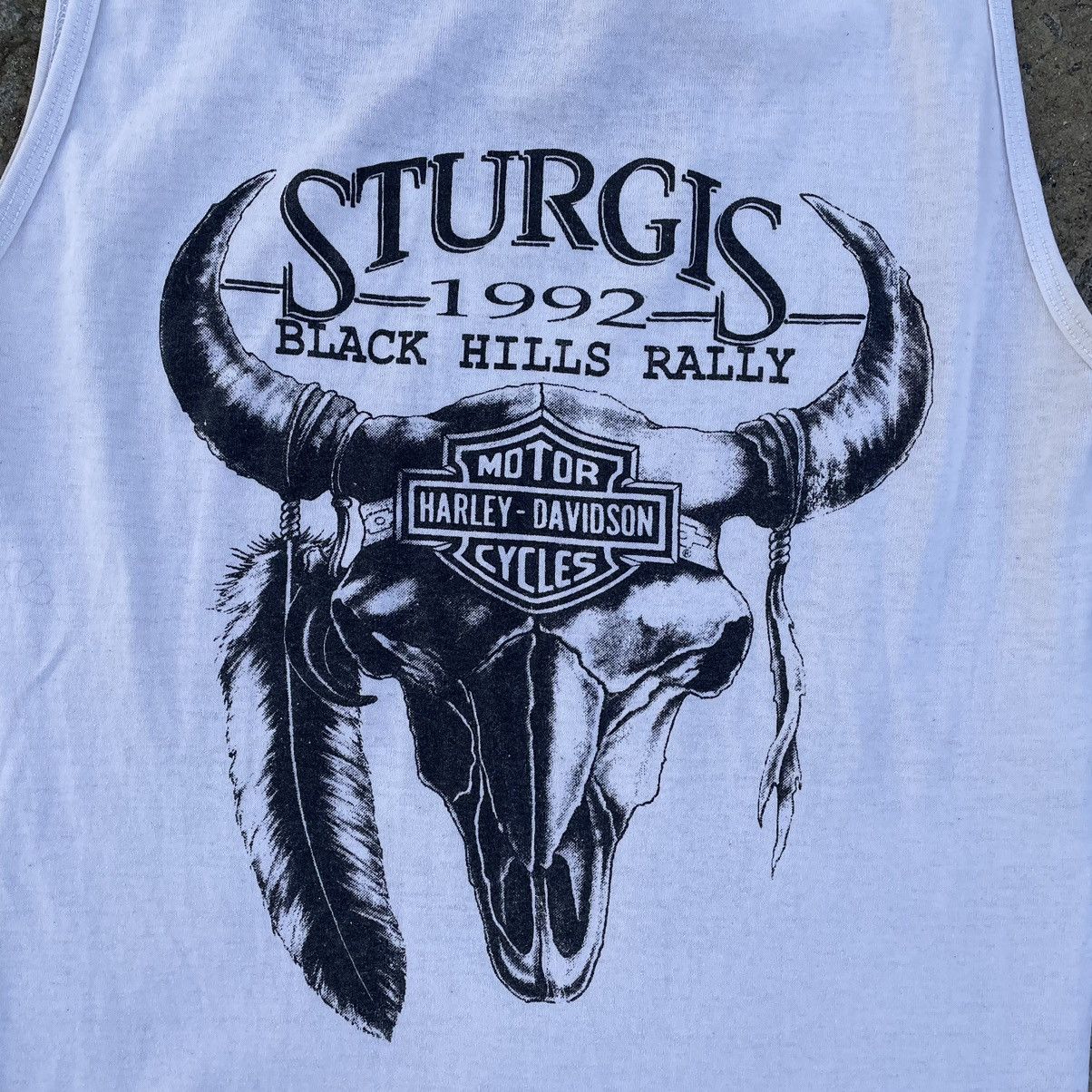Harley Davidson × Vintage Vintage Sleeveless Harley Davidson 3D EMBLEM 90s USA Size US M / EU 48-50 / 2 - 9 Thumbnail