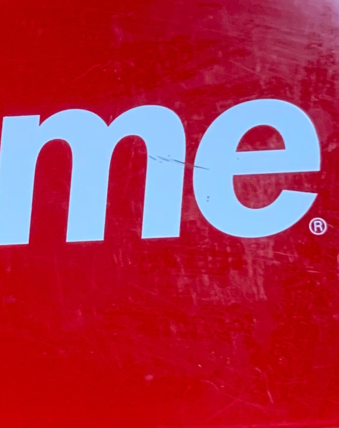 Supreme Supreme Large Metal Storage Box Red Size ONE SIZE - 8 Thumbnail