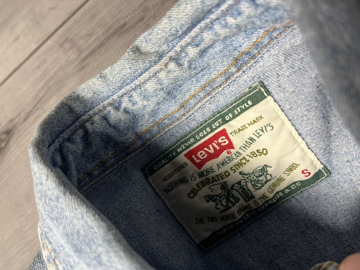 Levi's Vintage Levis shirt overshirt buckle 90s Size US S / EU 44-46 / 1 - 4 Thumbnail