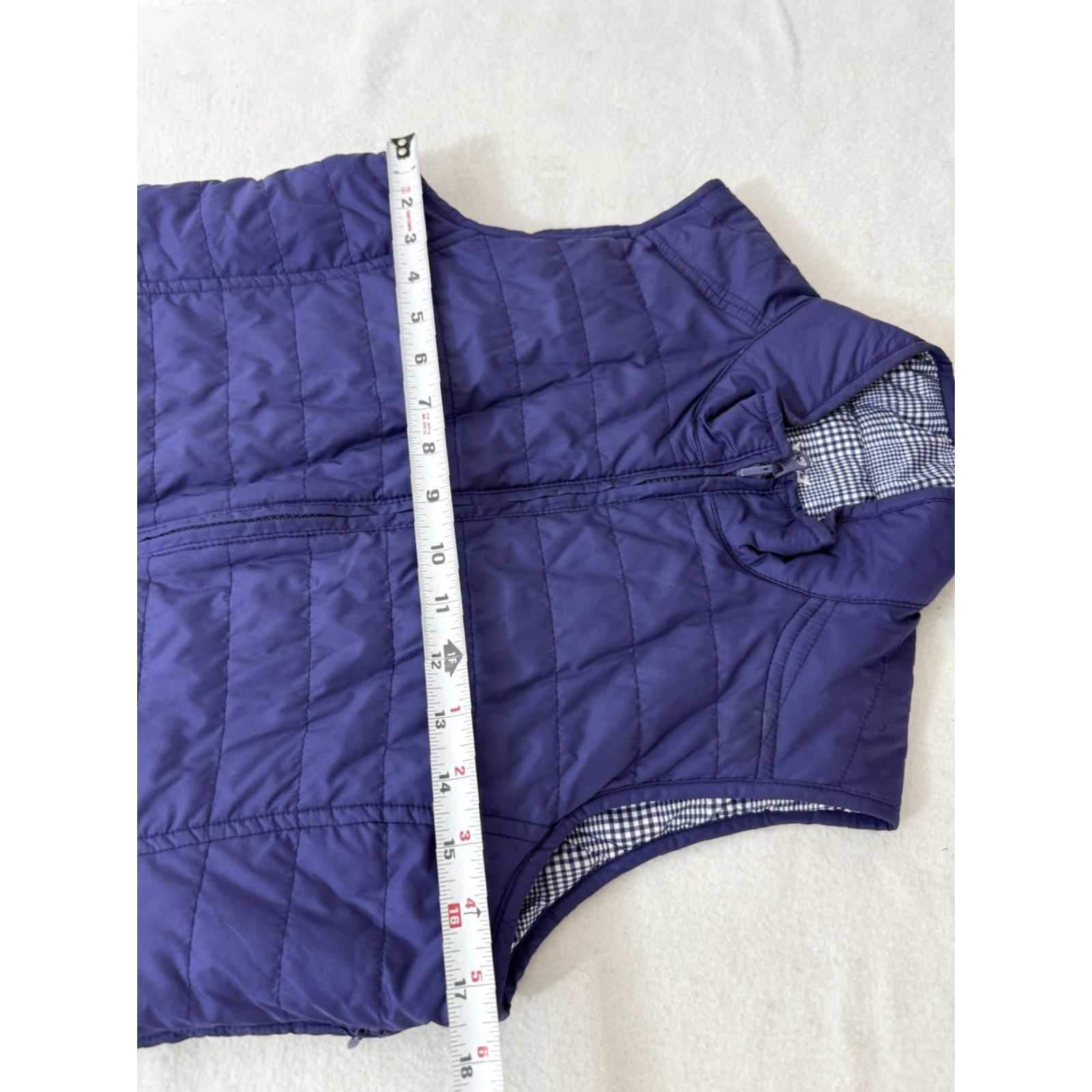 Peter Millar Zipped Peter Millar Vest Womens Small Purple Reversible Insulated Lightweight Golf Vest Size S / US 4 / IT 40 - 3 Thumbnail