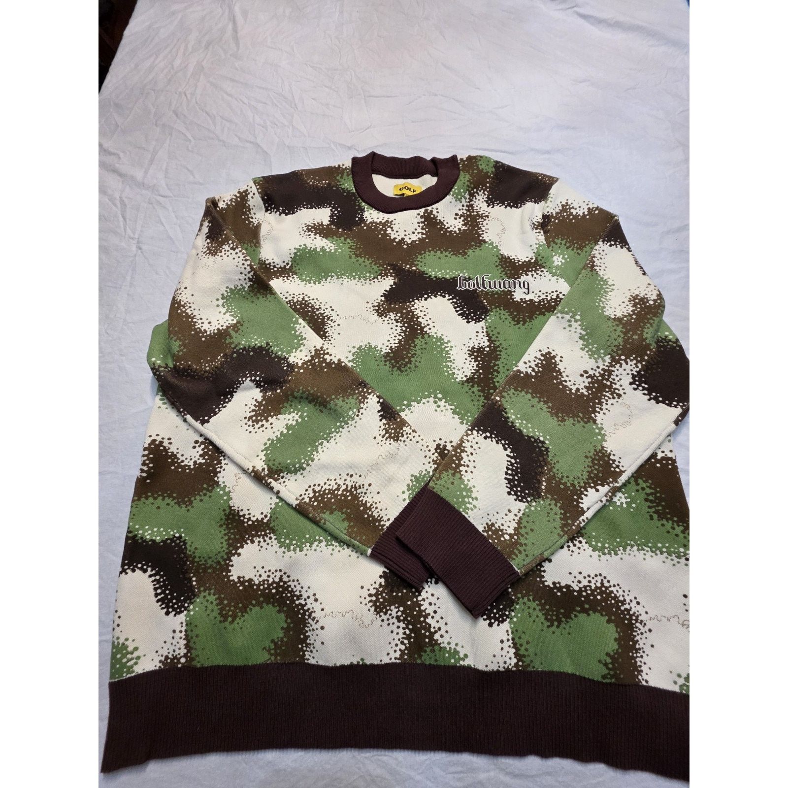 Other Golf Wang Spray Camouflage Long Sleeve Sweatshirt Men's Size US XL / EU 56 / 4 - 1 Thumbnail