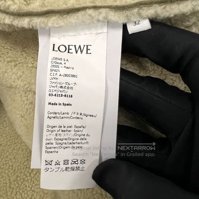 Loewe Loewe Fur and leather combination jacket Size 4XL / US 24-26 - 6 Thumbnail