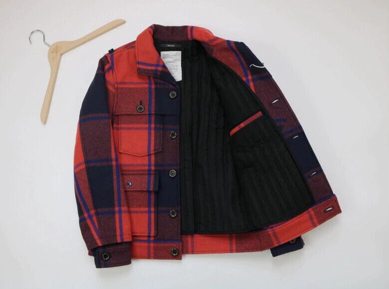 Wtaps WTAPS LAMBER JACKET 4-Pocket RedCheck WoolMelton S Size US S / EU 44-46 / 1 - 3 Thumbnail