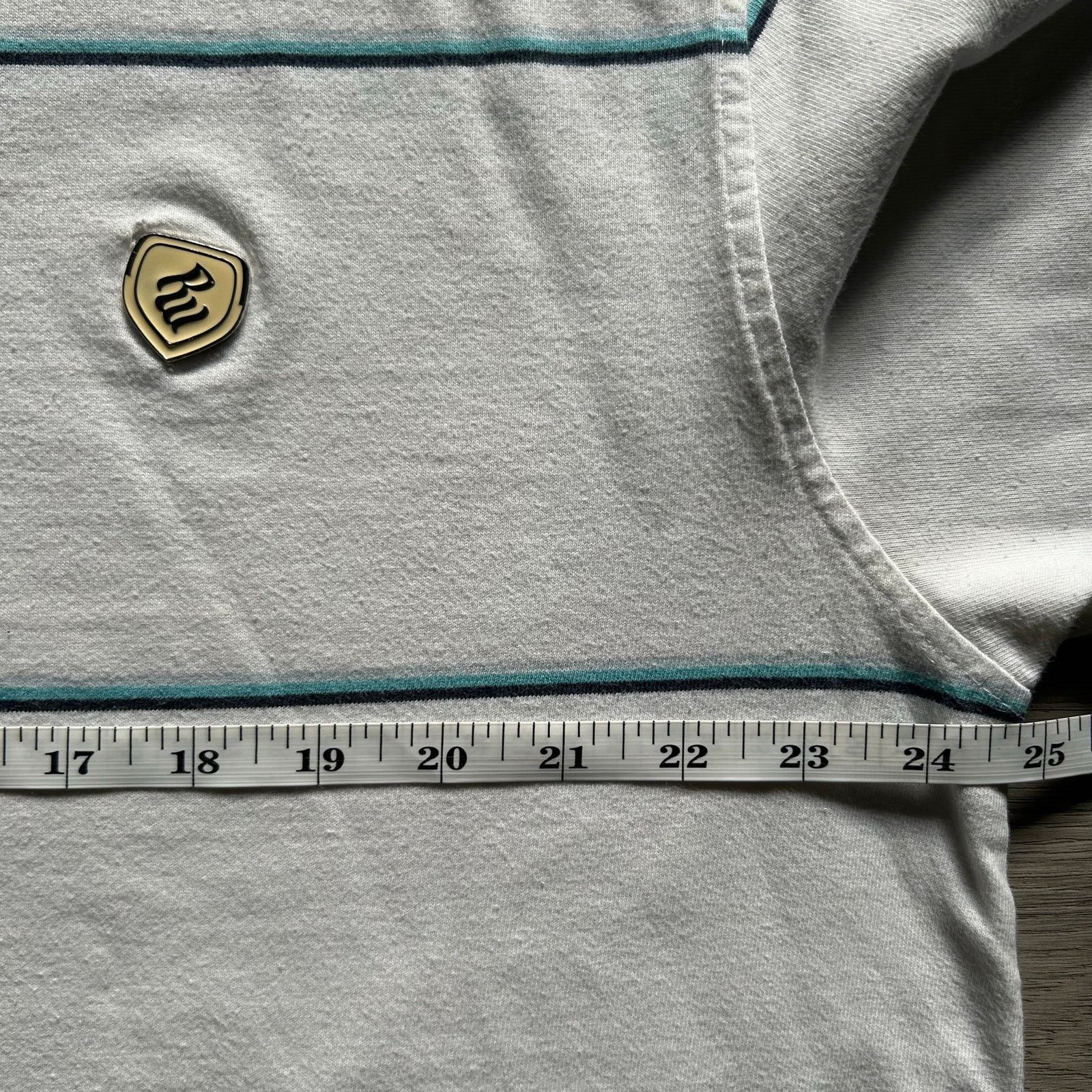Rocawear Vintage y2k Rocawear Striped Long Sleeve Polo rugby Shirt Size US XL / EU 56 / 4 - 7 Thumbnail