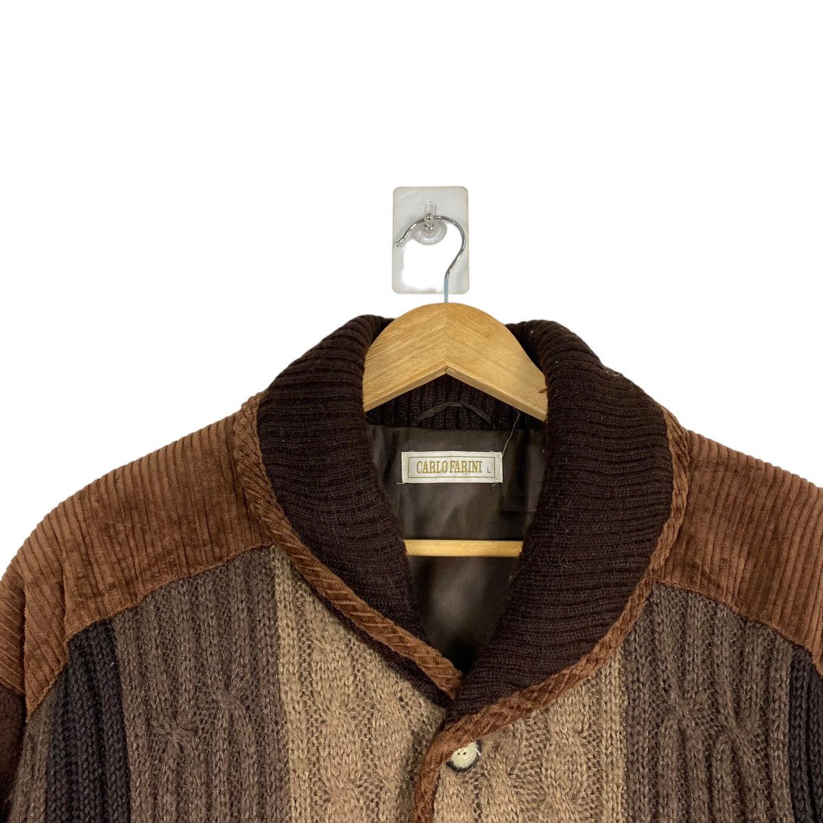 Designer × Japanese Brand DESIGNER🔥CARLO FARINI INSPIRED COOGI BUTTON JACKET Size US L / EU 52-54 / 3 - 4 Thumbnail