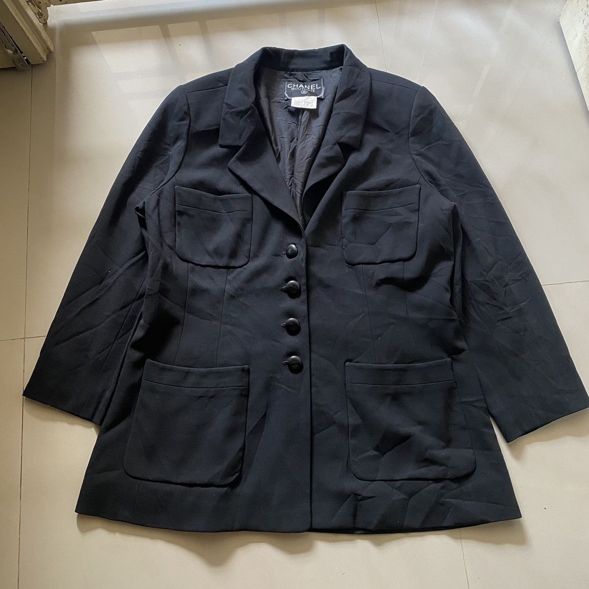 Chanel vintage ‘97 couture Chanel wool blazer Size US S / EU 44-46 / 1 - 6 Thumbnail