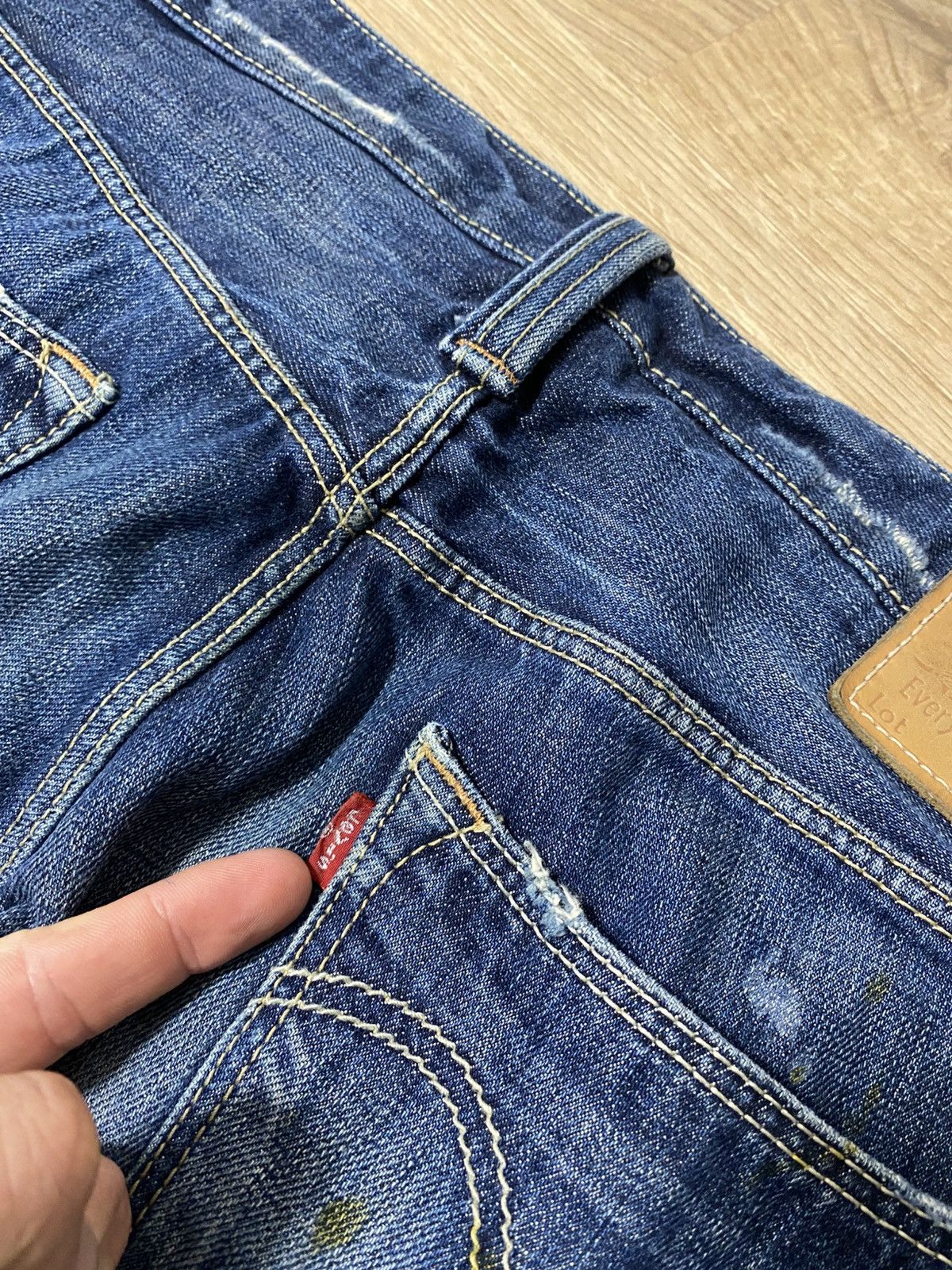 Levi's Levi’s Asian Tag 505 Slim Straight Distressed denim Jeans 34 Size US 34 / EU 50 - 15 Thumbnail