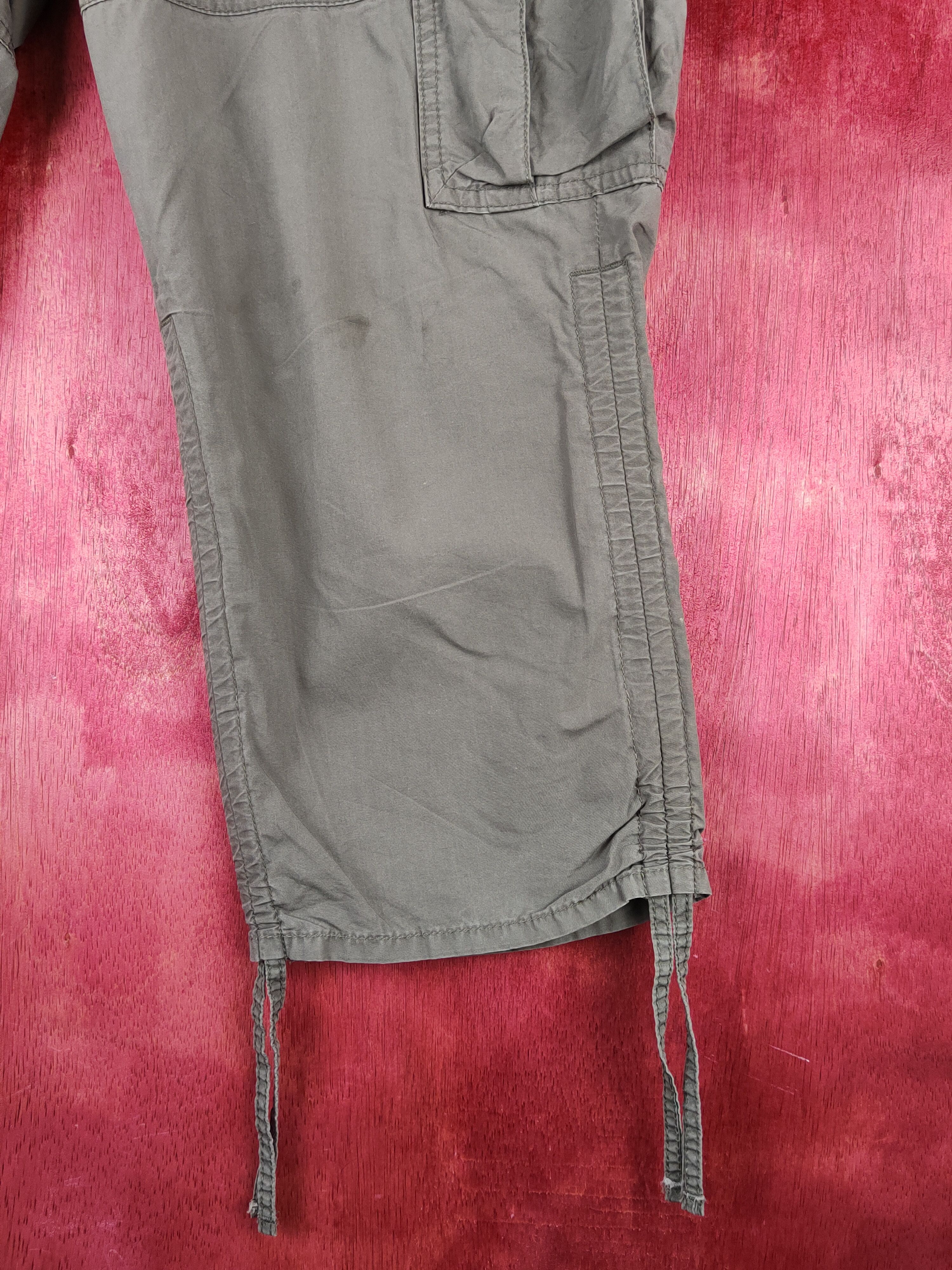 Japanese Brand × Uniqlo Uniqlo Olive Multipocket Tactical Half Pants #S1511 Size 30" / US 8 / IT 44 - 6 Thumbnail