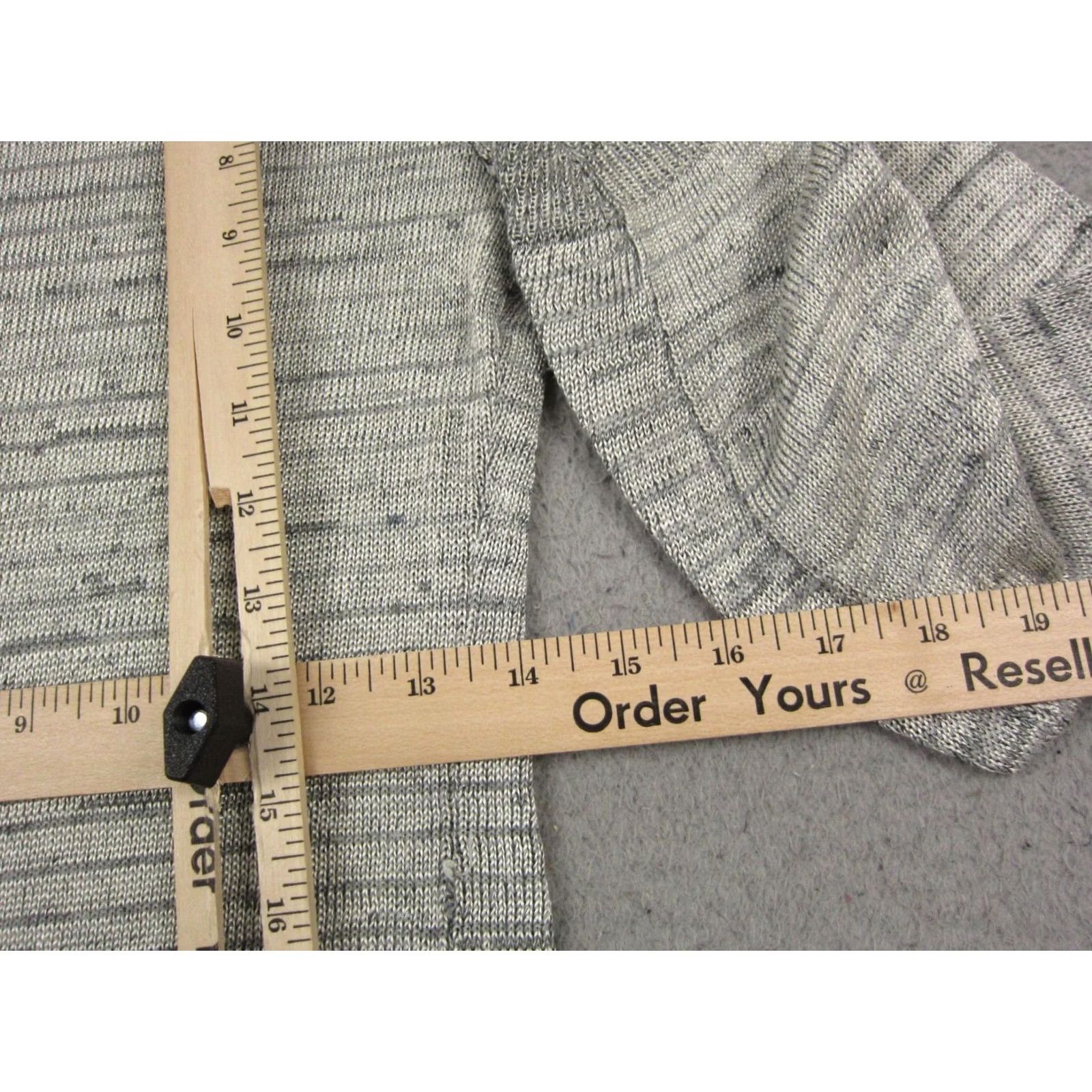 Sears Sears Sweater Womens XS Gray Knit Crew Neck Pullover Vintage 60s 70s 80s All Seasons Ladies Regular Vintage Size S / US 4 / IT 40 - 7 Thumbnail