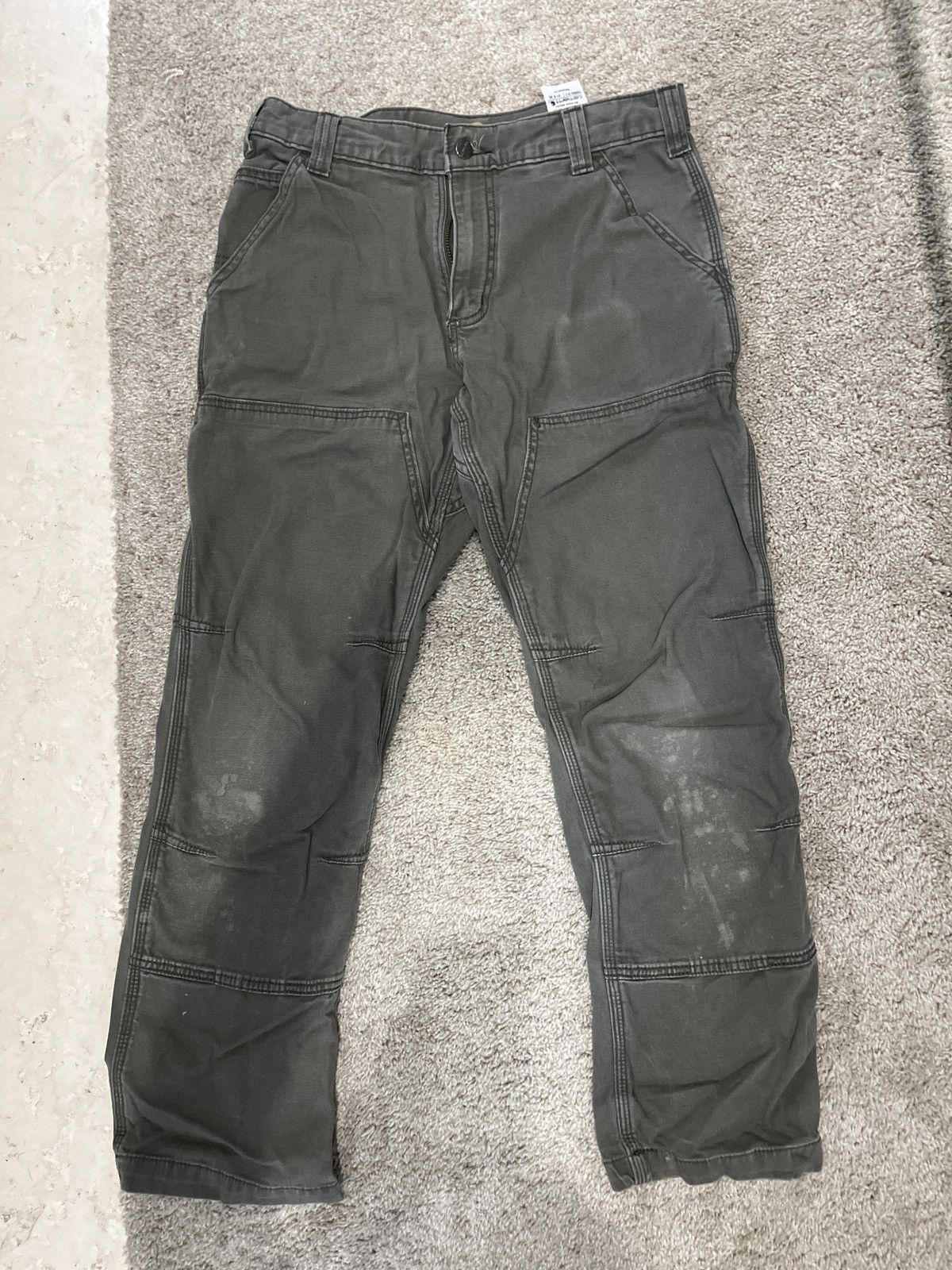 Carhartt Carhartt Double Knee Relaxed Fit Workwear Pants Size US 31 - 2 Thumbnail