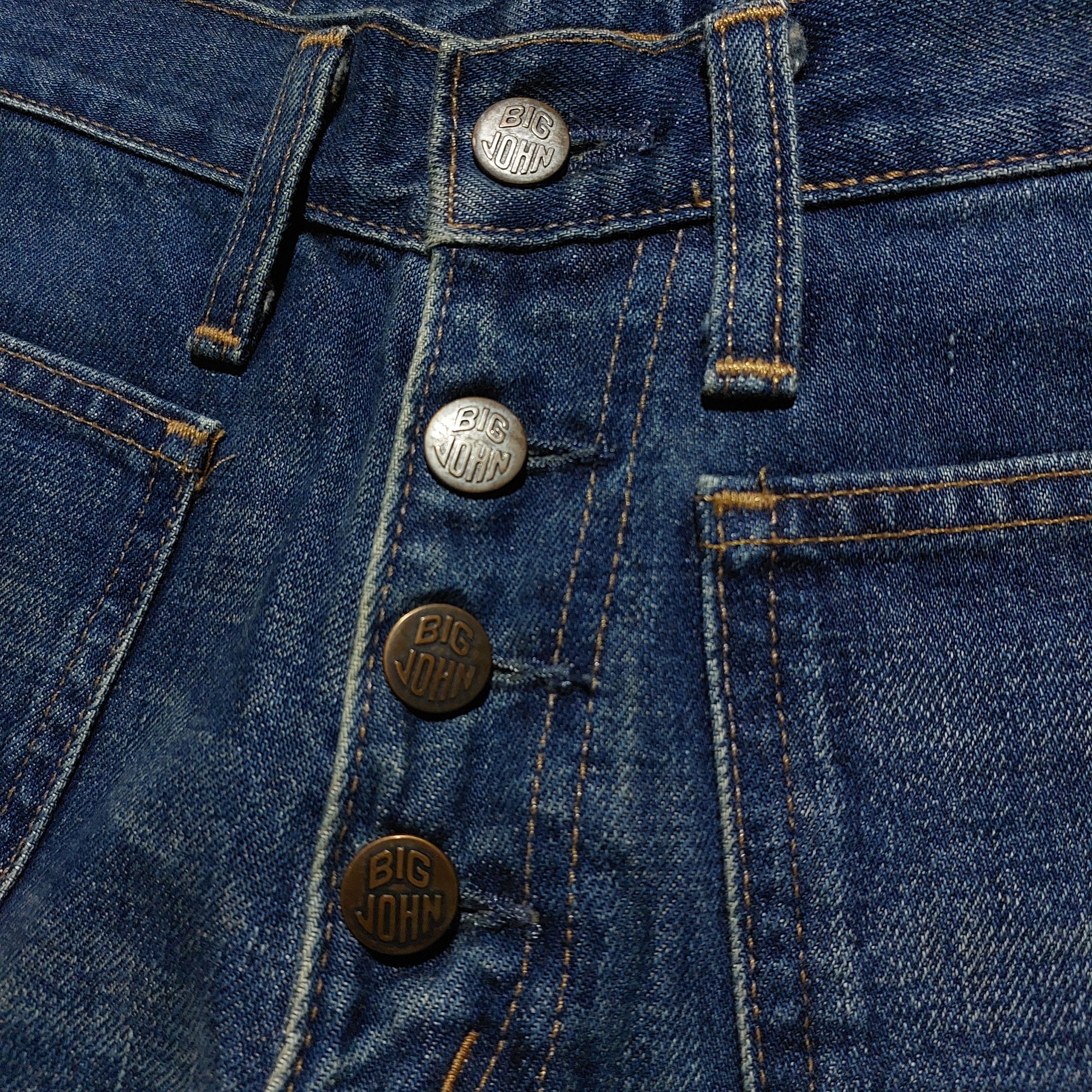 Big John Big John japan front pocket flared denim Size US 27 - 6 Thumbnail