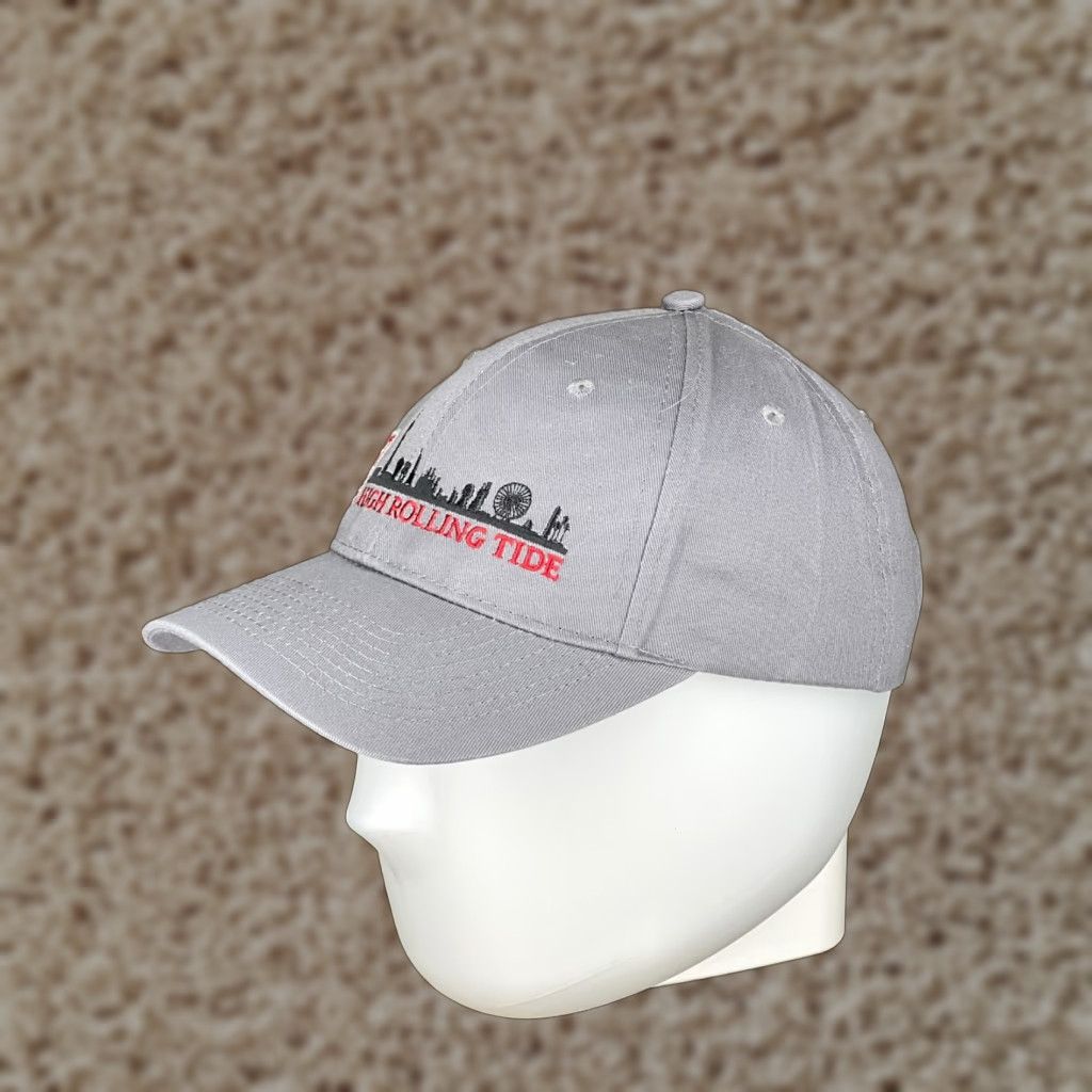 Port & Company Port & Company Alabama Hat Cap Strapback One Size Gray Adult Mens Baseball Cap Size ONE SIZE - 1 Thumbnail