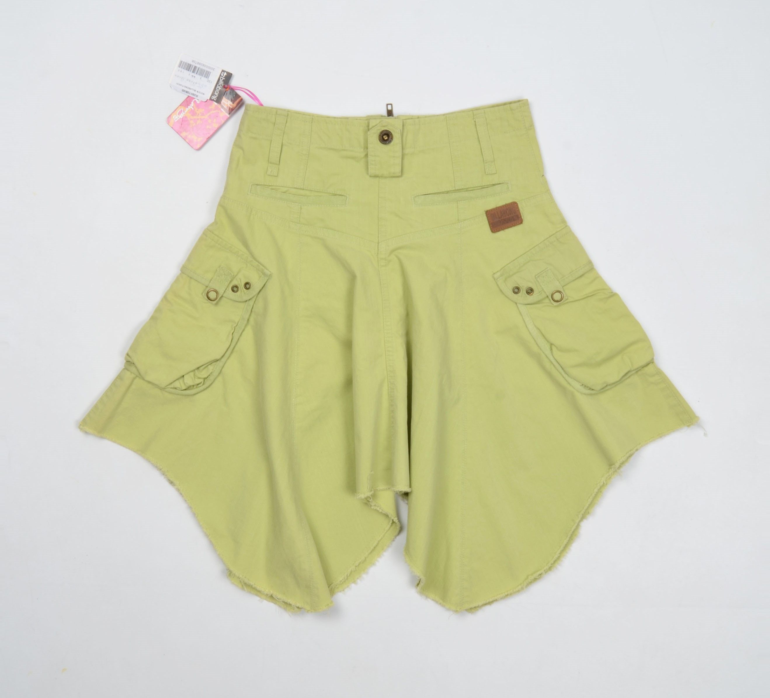 Billabong × Vintage Billabong Y2K High Waisted Asymmetrical Grunge Skirt Size 26" / US 2 / IT 38 - 12 Thumbnail