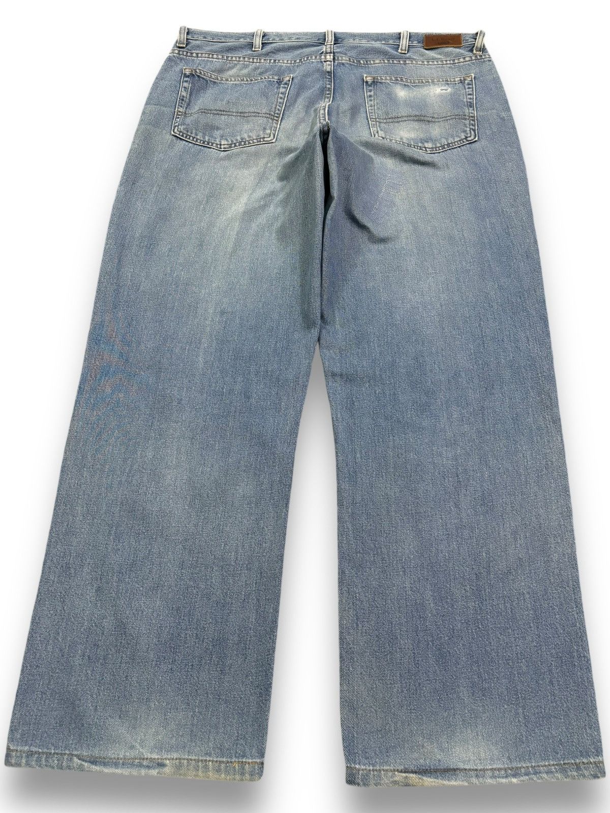L.L. Bean Vintage 90s L.L. Bean 1912 Mud Wash Baggy Jeans Size US 37 - 2 Thumbnail