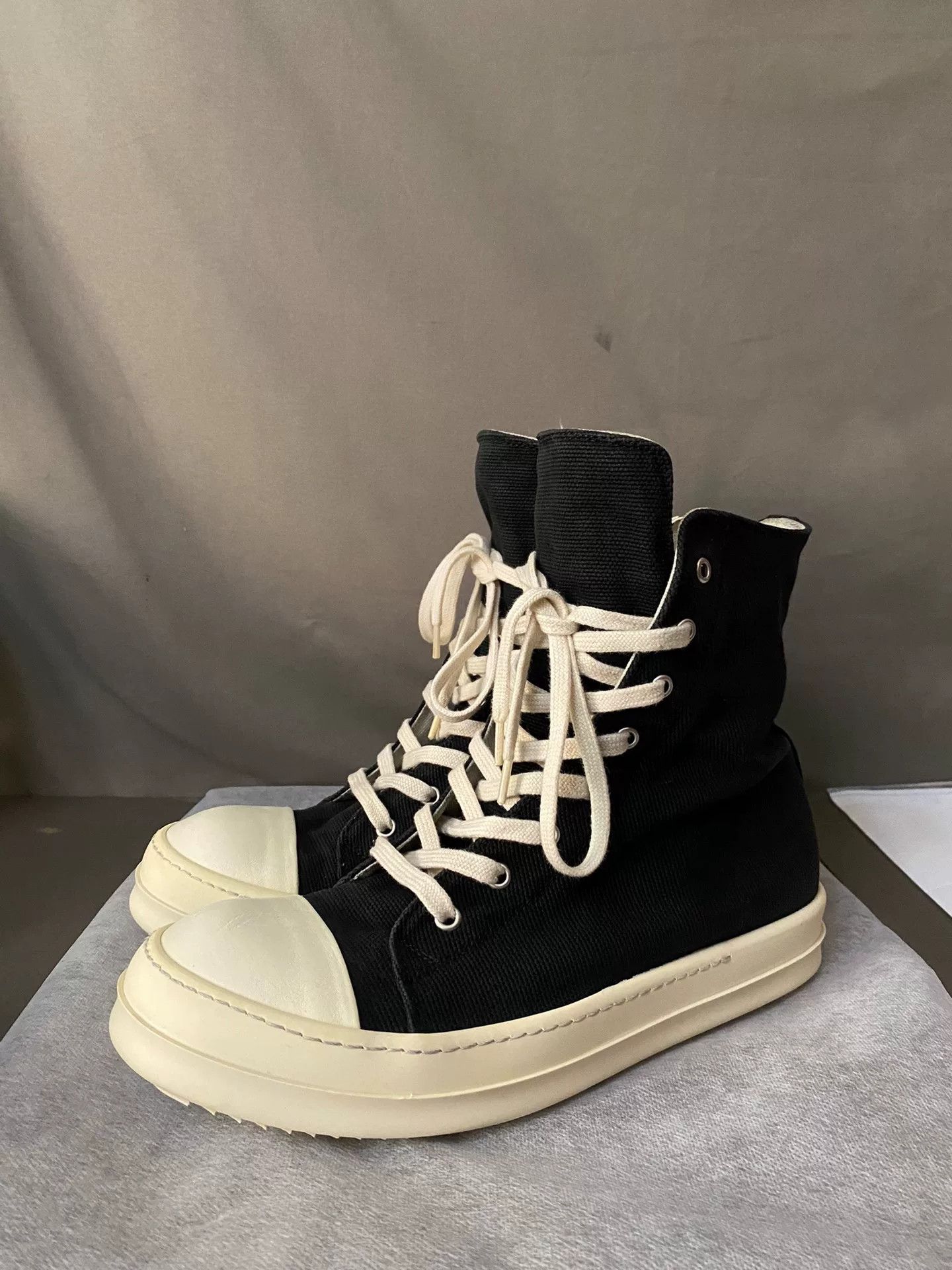 Rick Owens rick owens high-top sneakers size 41.5 Size US 8.5 / EU 41-42 - 1 Thumbnail