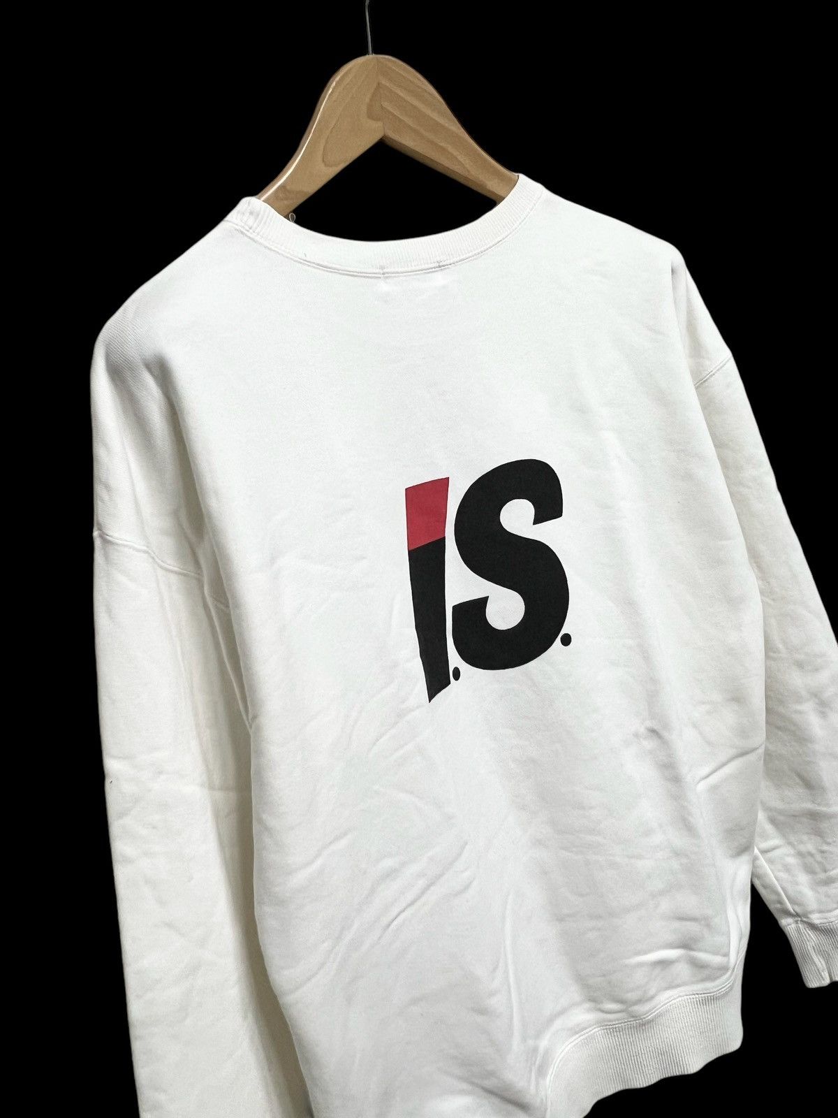 Designer × Issey Miyake × Japanese Brand ISSEY MIYAKE BIG LOGO JAPANESE BRAND SWEATSHIRT Size US M / EU 48-50 / 2 - 4 Thumbnail