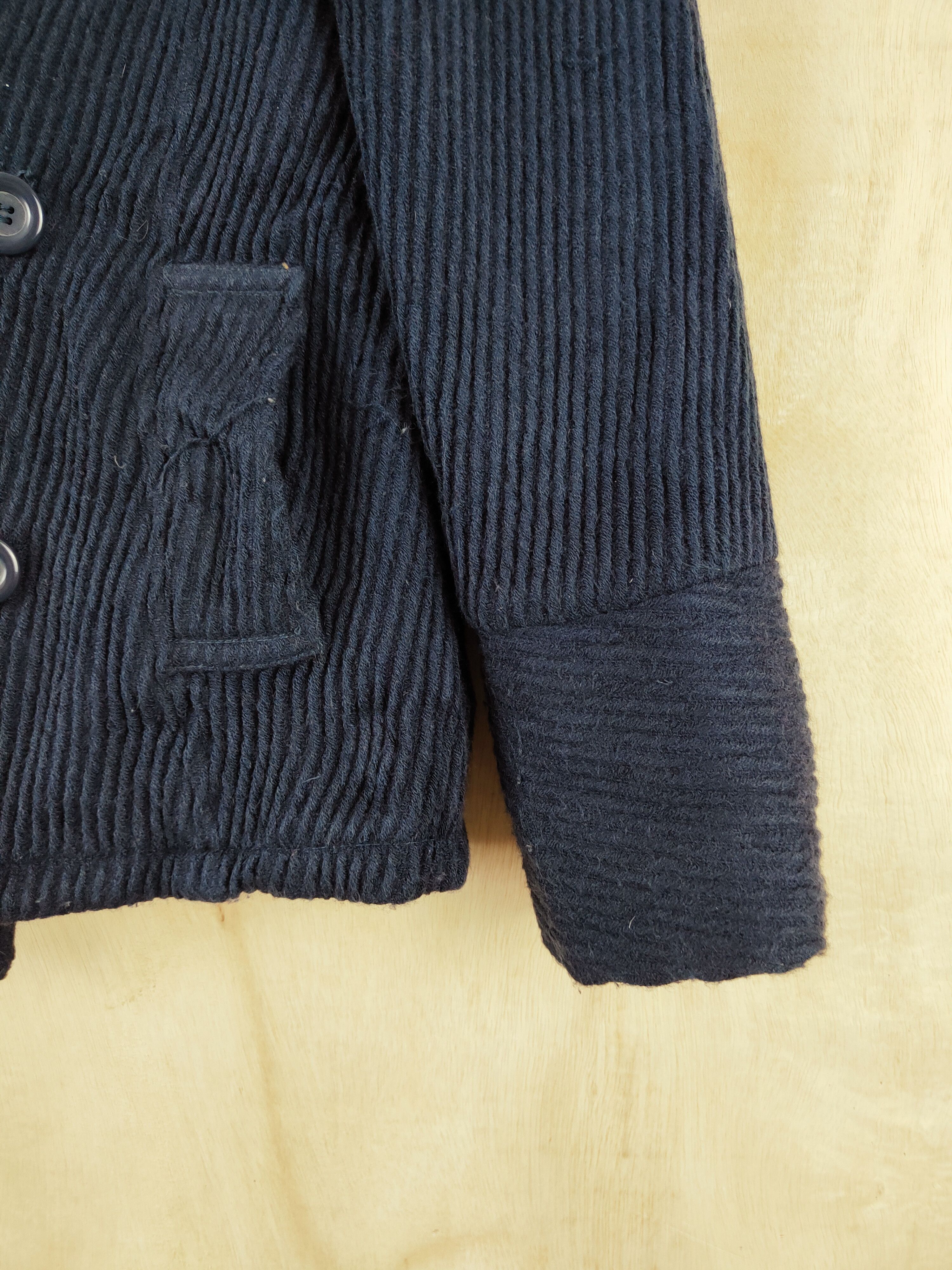 Vintage Retro DESIGN BY Qtop Dark Blue Jackets Size S / US 4 / IT 40 - 7 Thumbnail