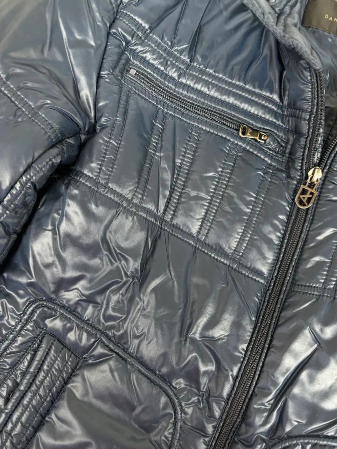 Daniele Alessandrini 2010s Daniele Alessandrini Navy Puffer Bomber Nylon Quilted Jacket Size US M / EU 48-50 / 2 - 10 Thumbnail