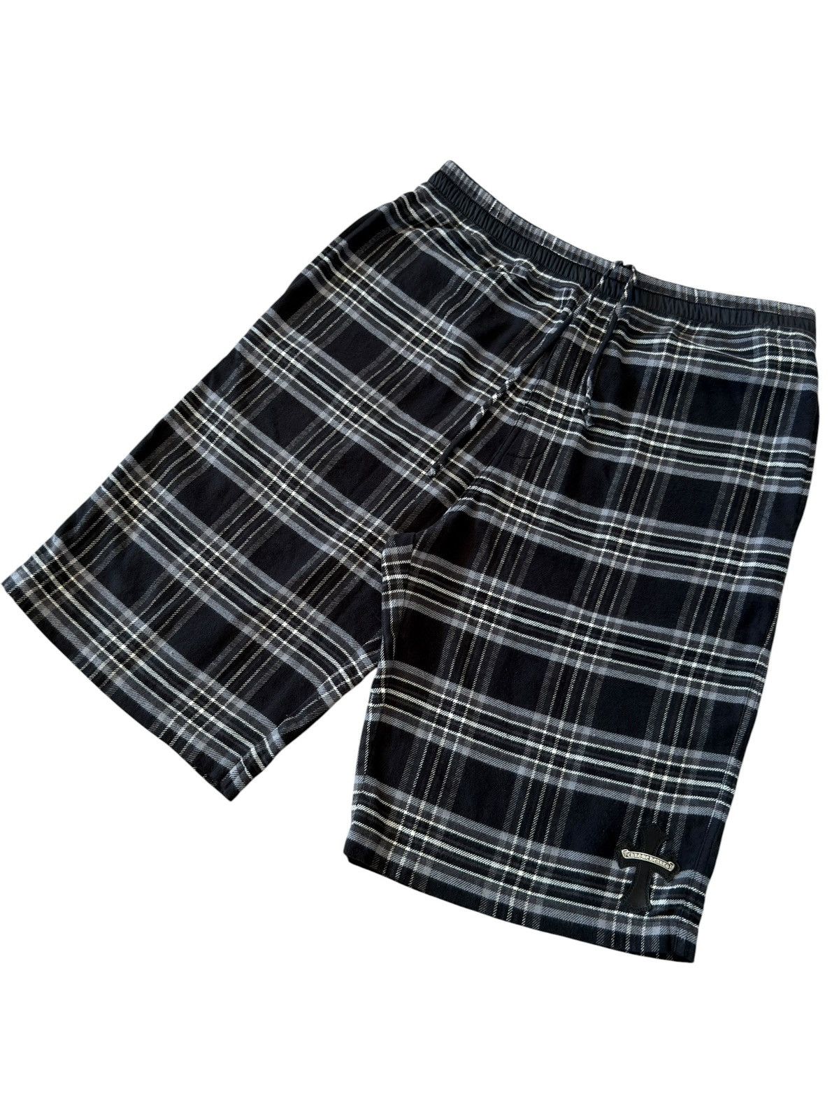 Chrome Hearts Chrome Hearts ‘After School’ Plaid Flannel Long Shorts Size US 38 / EU 54 - 3 Thumbnail