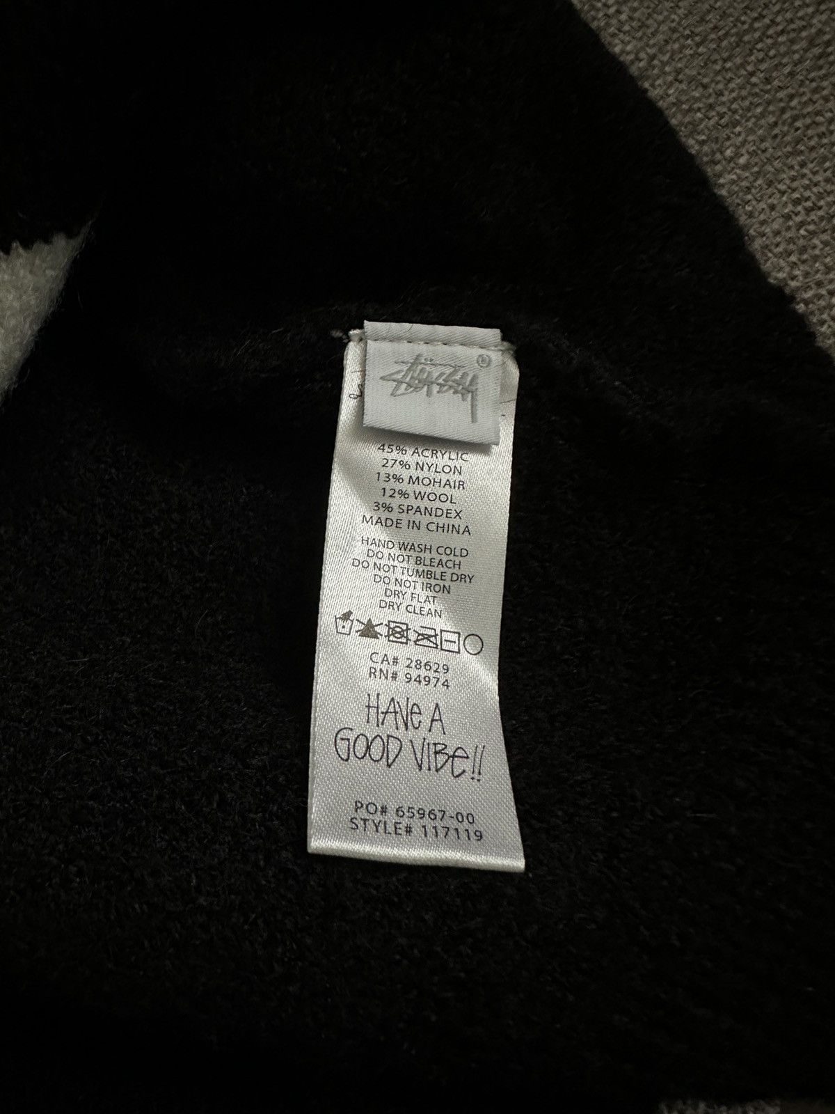 Stussy Stussy Striped Mohair Sweater Vest Size US XL / EU 56 / 4 - 4 Thumbnail